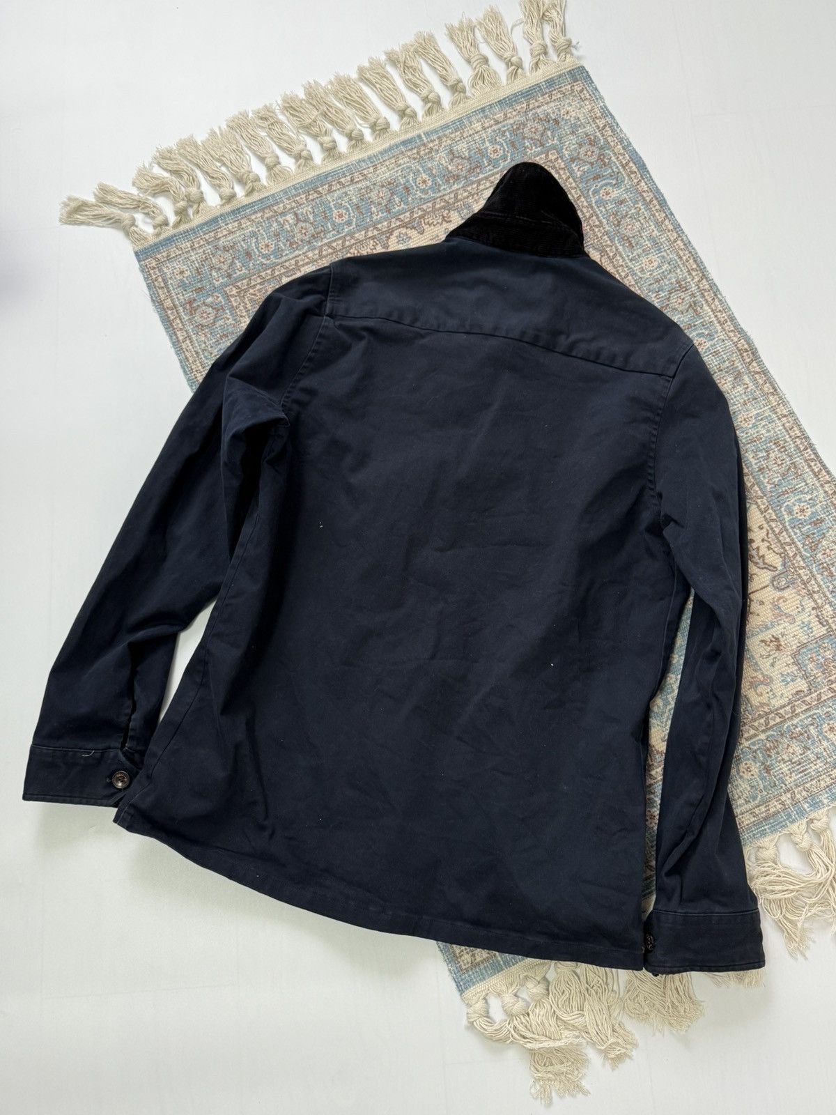 Percival Percival Work Multipocket Navy Cotton Jacket Size US M / EU 48-50 / 2 - 7 Thumbnail