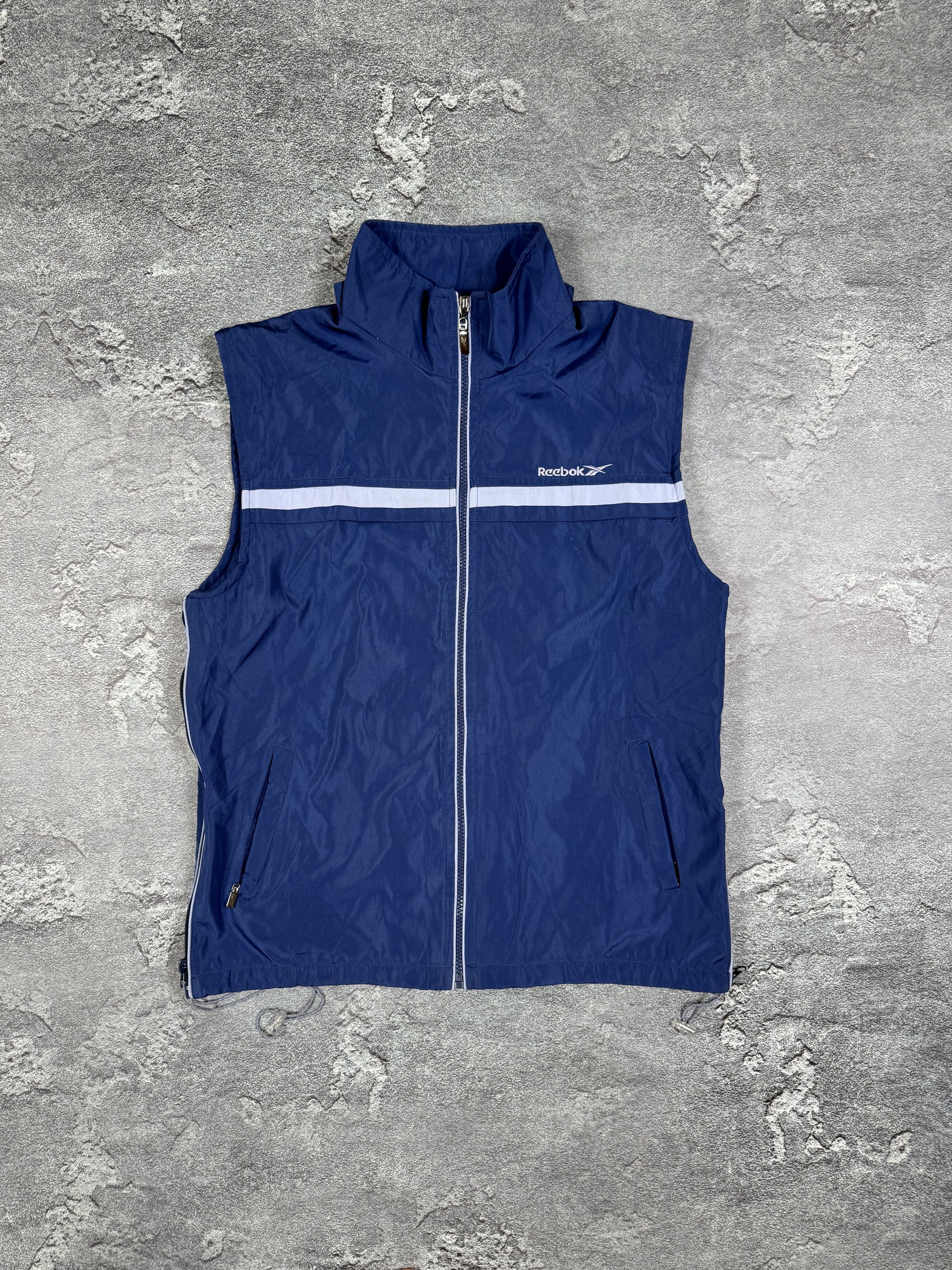 Reebok Y2K 2000s Reebok Nylon Vest Size M Streetwear Sports Size US M / EU 48-50 / 2 - 1 Thumbnail