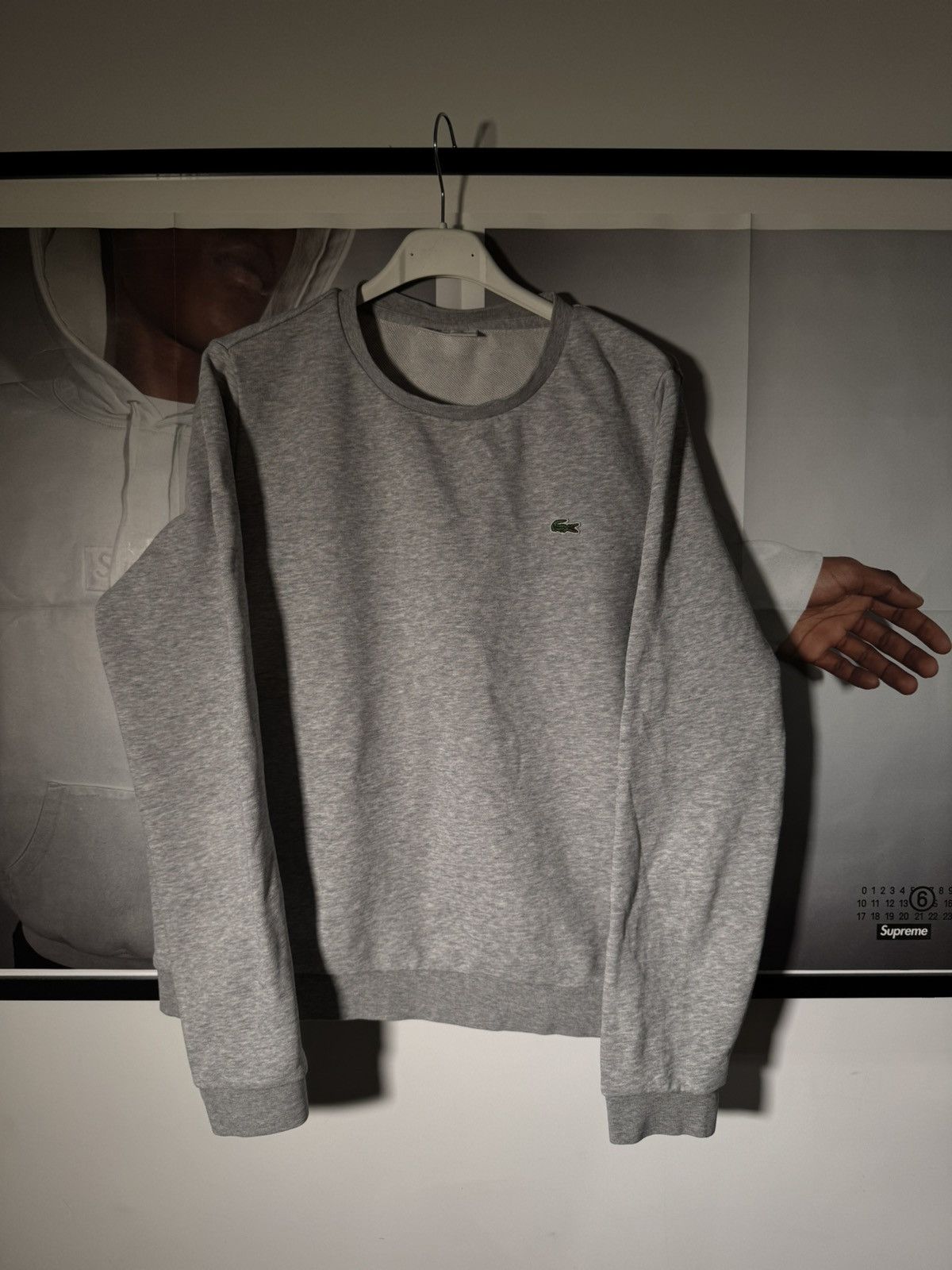Designer × Lacoste × Polo Ralph Lauren Lacoste sweatshirt crewneck classic logo Size US M / EU 48-50 / 2 - 1 Thumbnail