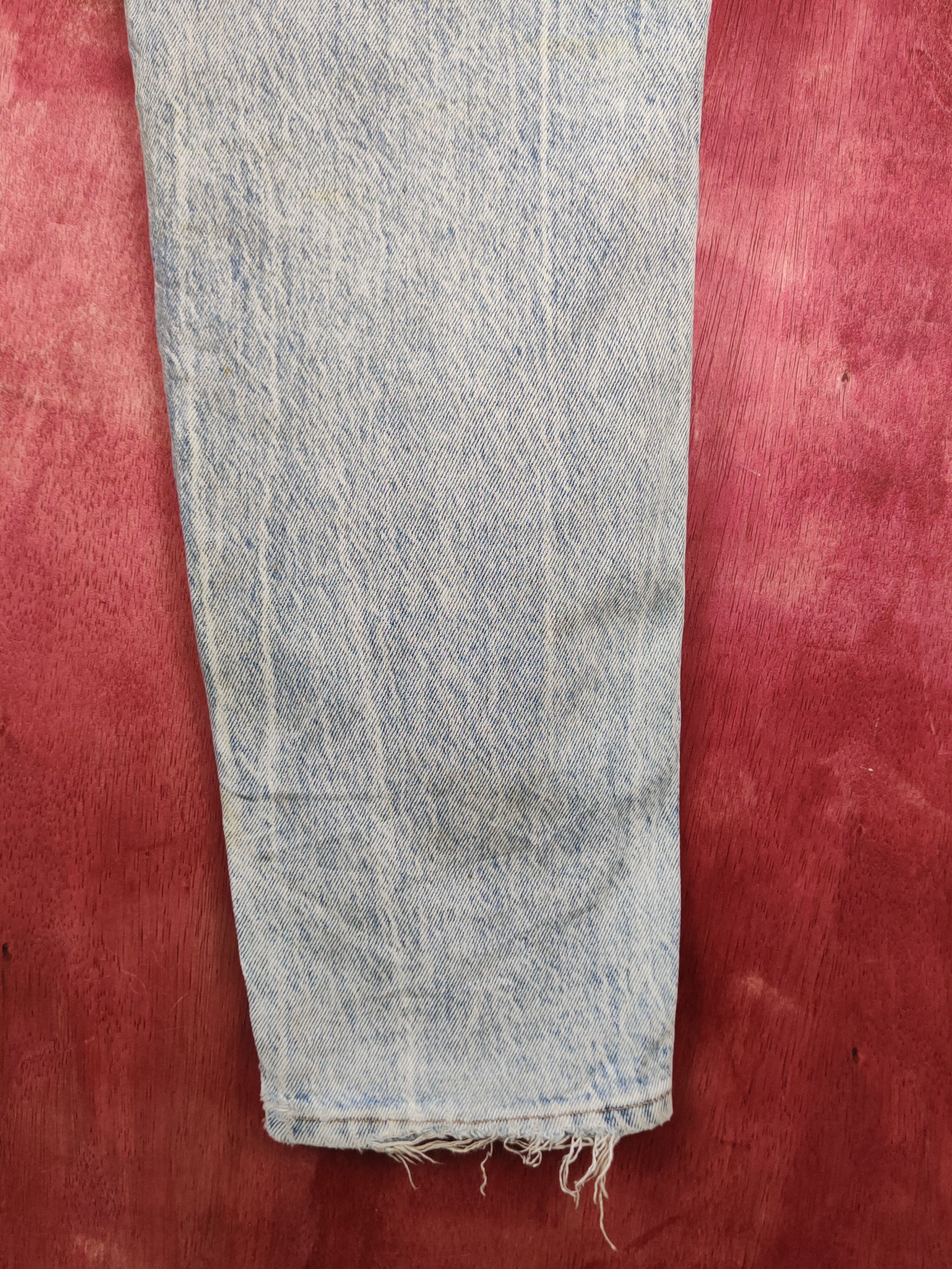 Big John Spana-Big John Blue Distressed vintage Denim#S16 16 Size US 30 / EU 46 - 14 Thumbnail