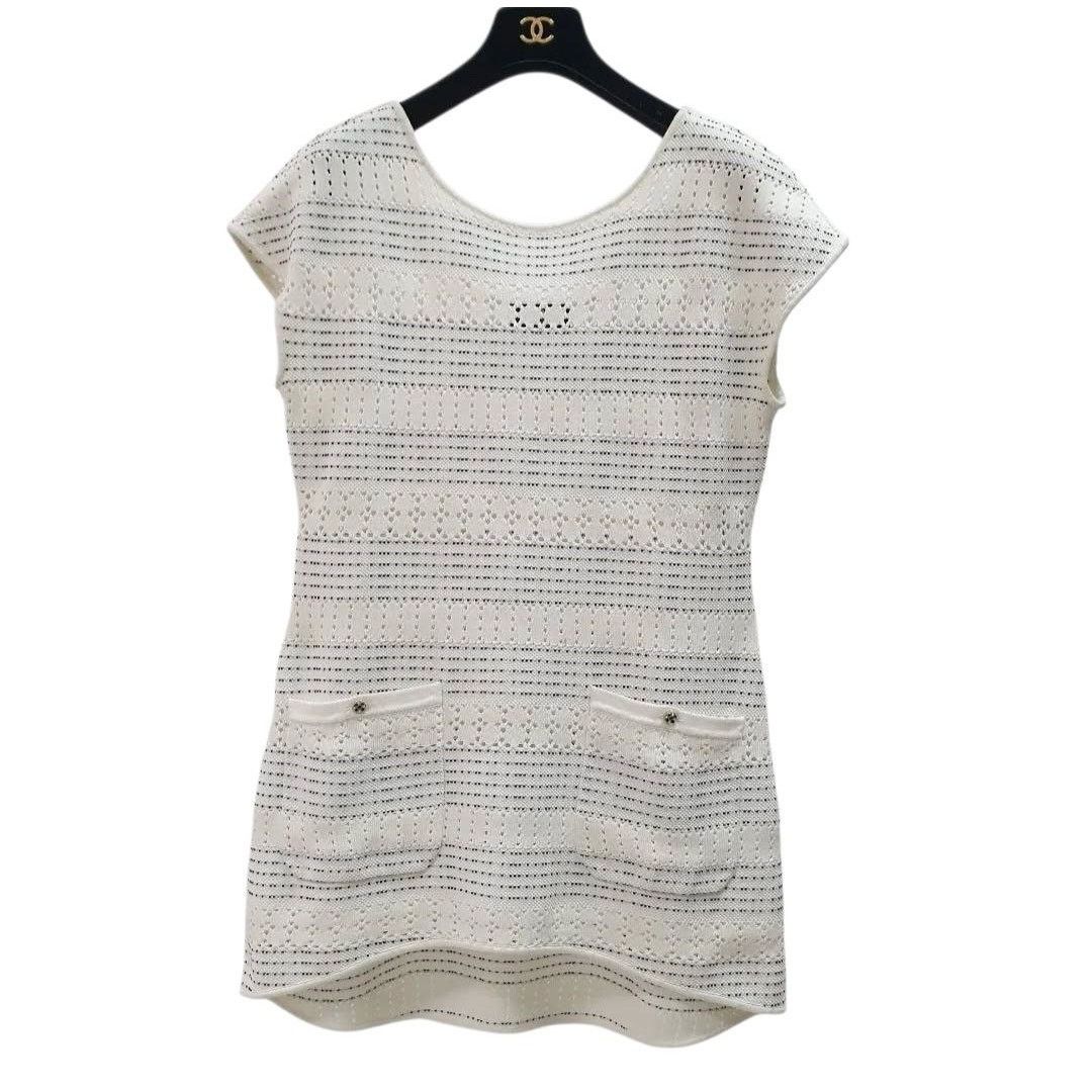 Chanel Chanel 2017 Shift Mini Dress Sz.40 Size M / US 6-8 / IT 42-44 - 1 Thumbnail