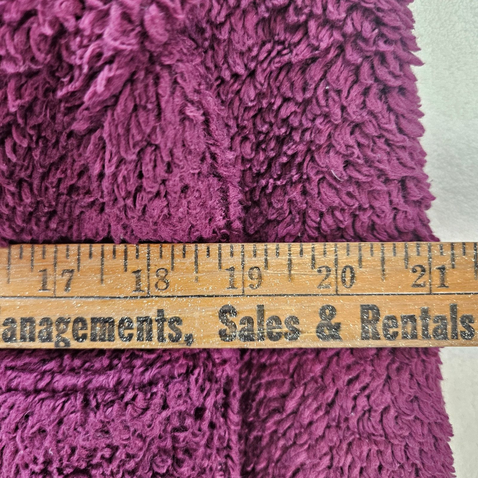 Columbia COLUMBIA WOMEN'S MEDIUM MAROON SHERPA FLEECE HOODED Size M / US 6-8 / IT 42-44 - 3 Thumbnail
