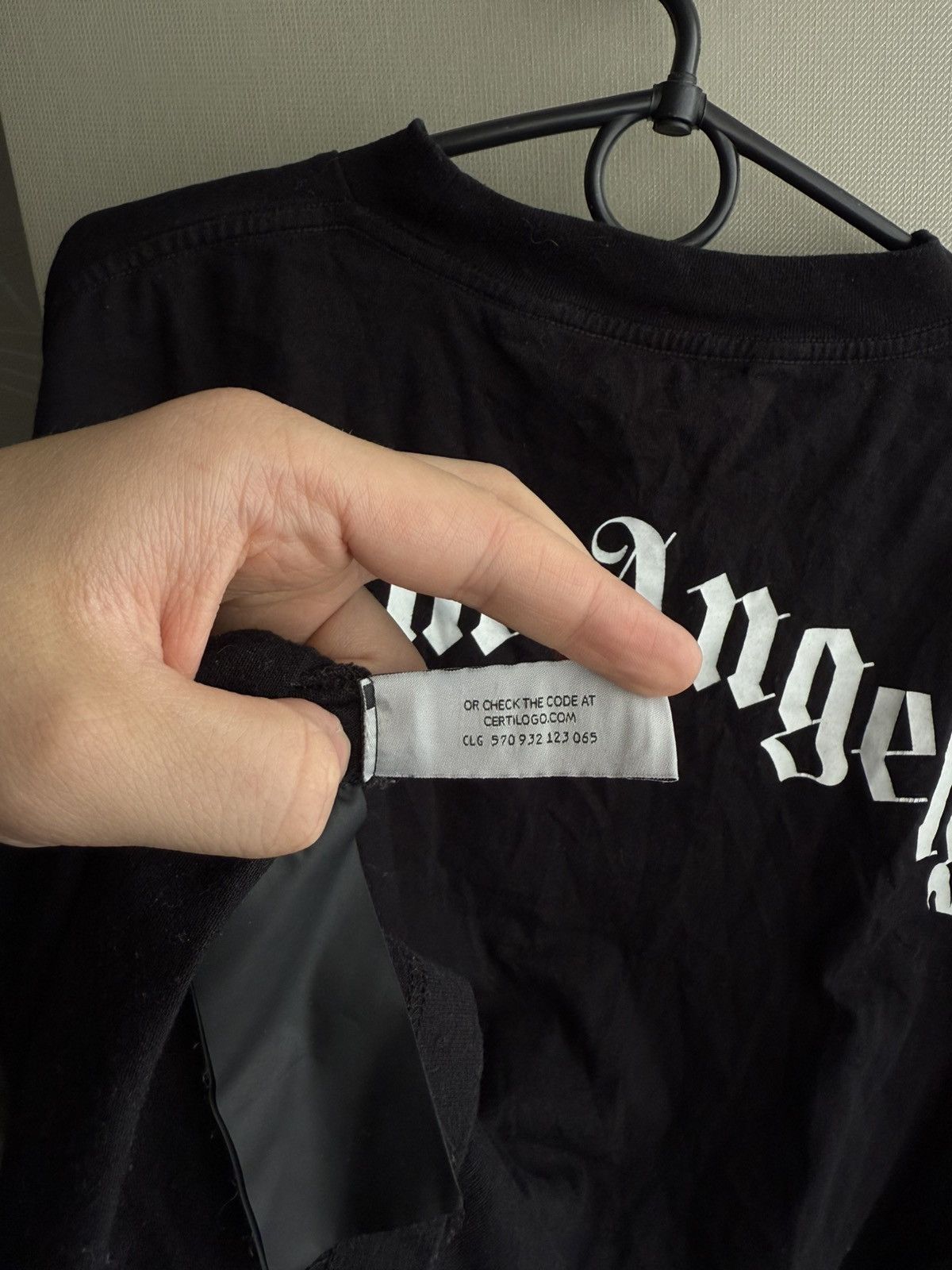 Palm Angels Black Authentic Palm Angels T-shirt Size US M / EU 48-50 / 2 - 7 Thumbnail