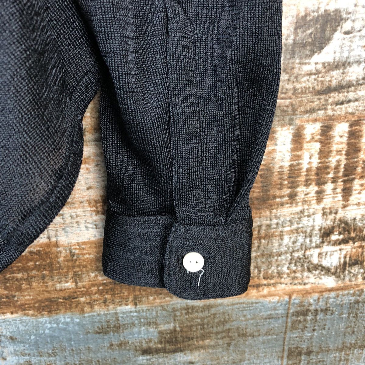 Homespun Knitwear × Japanese Brand Zada New York Black Cardigan Knitwear Hoodie #A1675 Size M / US 6-8 / IT 42-44 - 13 Thumbnail