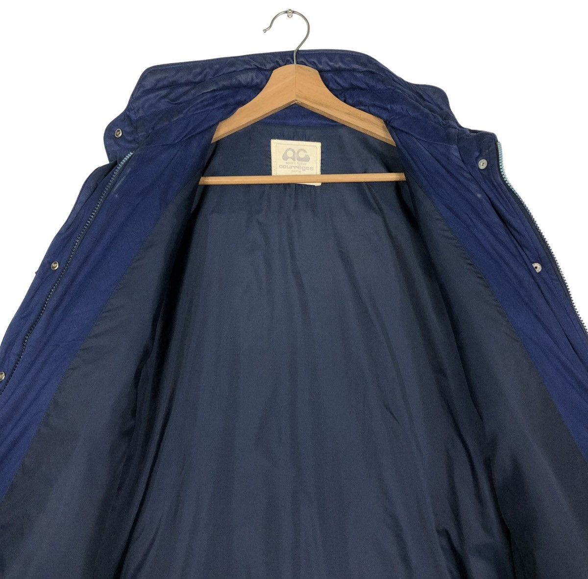 Issey Miyake 🔥VINTAGE ZIPPER BIKER JACKET COURREGES JAPAN Size US M / EU 48-50 / 2 - 14 Thumbnail