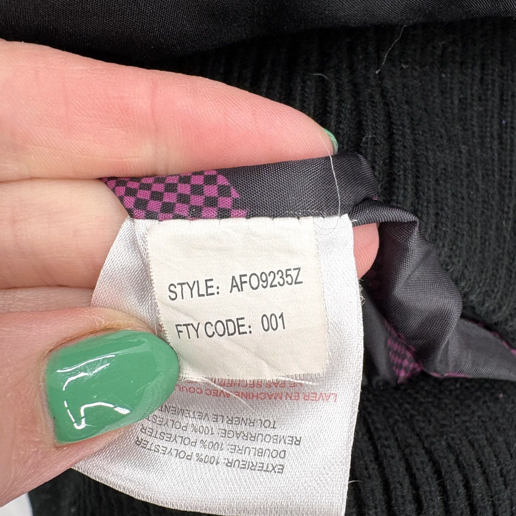 Vintage VINTAGE Apple Bottoms Vest Womens 1X Black Quilted Puffer Hip Hop Y2K Jacket/Coat? Size 40" / US 18 - 5 Thumbnail