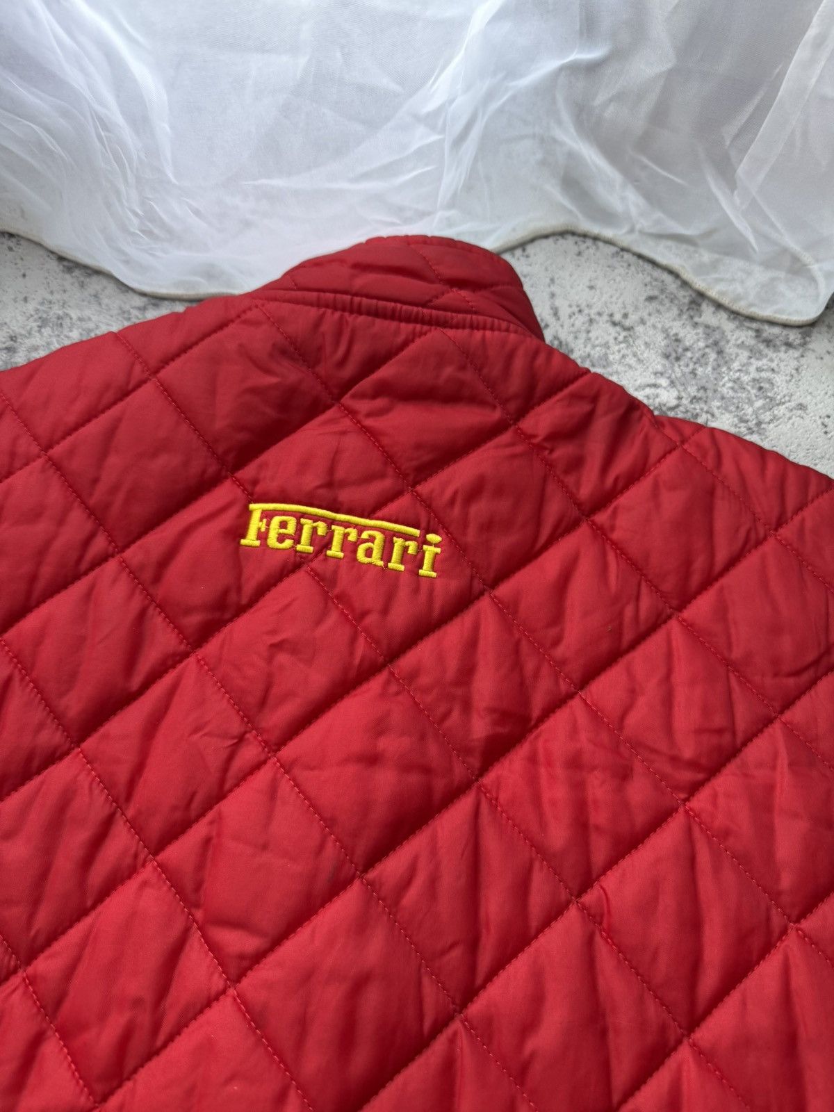 Ferrari Vintage 1996 Ferrari Racing Quilted Vest Jacket Size US XXL / EU 58 / 5 - 15 Thumbnail