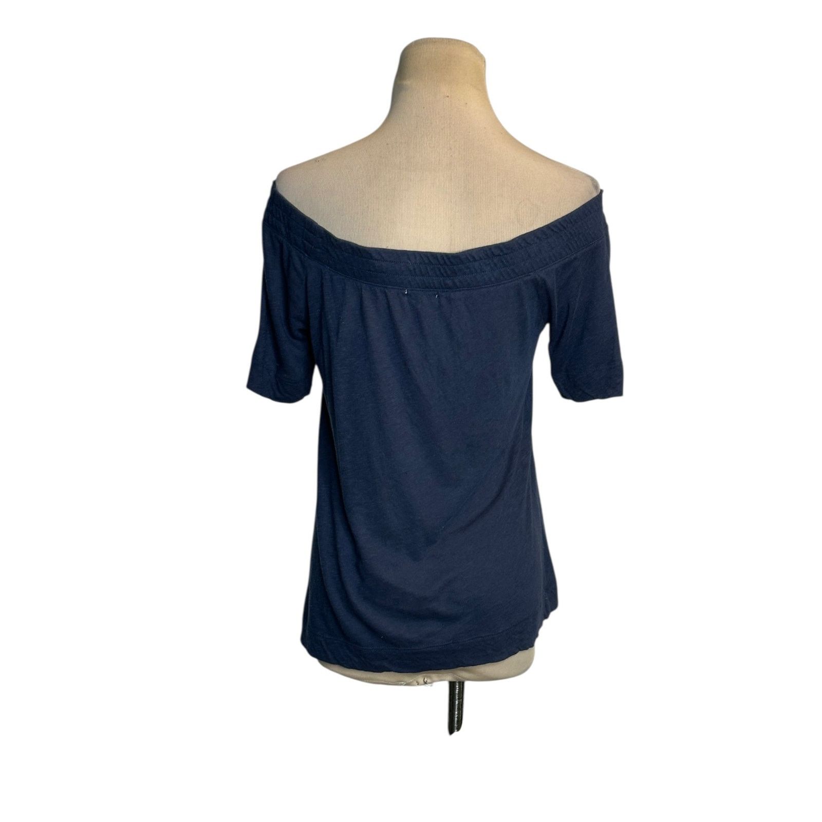 Splendid Splendid blue short sleeves off shoulders top size small Size S / US 4 / IT 40 - 9 Thumbnail