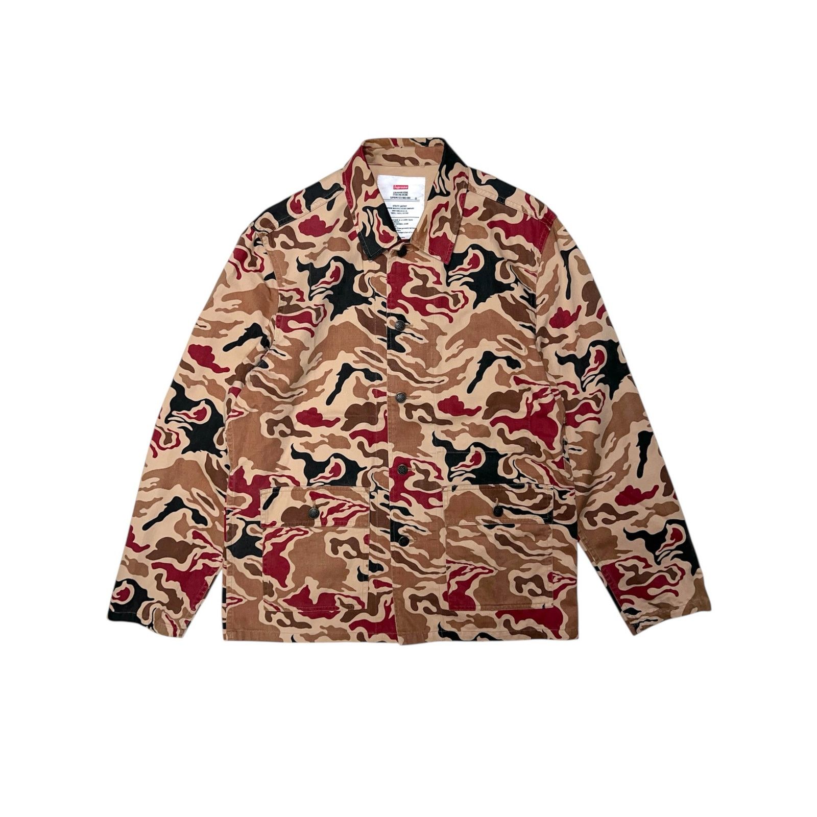 ジャケット・アウター Supreme b.b. Simon Studded Work Jacket M B.B. Simon × Supreme Supreme BB Simon Studded Work Jacket
