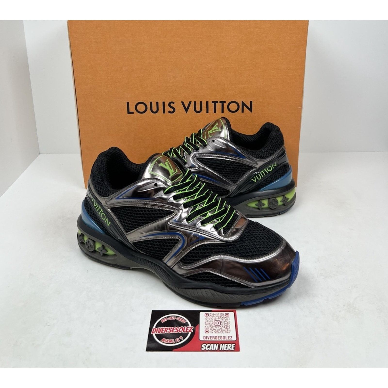 Louis Vuitton Size 6.5LV/7.5US - Louis Vuitton LV Trail Patent Leather Size US 7.5 / EU 40-41 - 1 Thumbnail