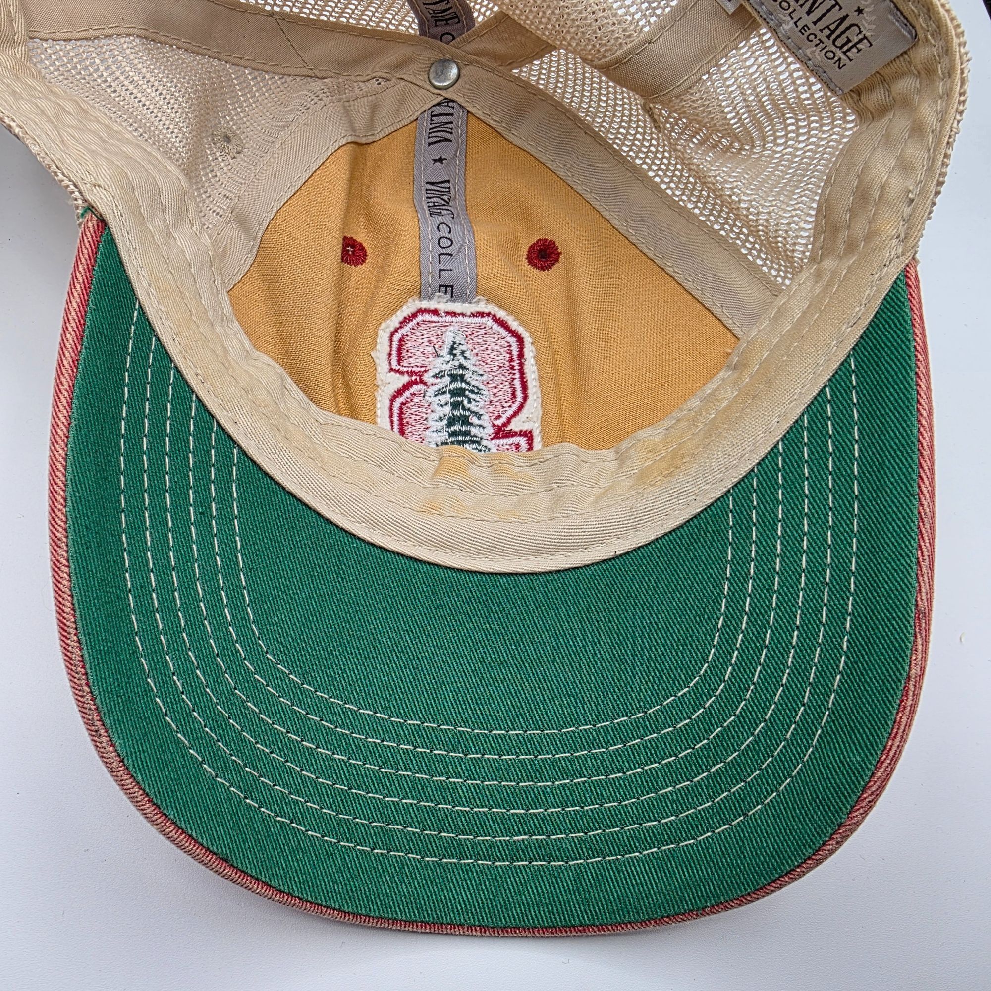 Top Of The World Top of the World Stanford Cardinal Trucker Hat Cap Adjustabl Size ONE SIZE - 8 Thumbnail