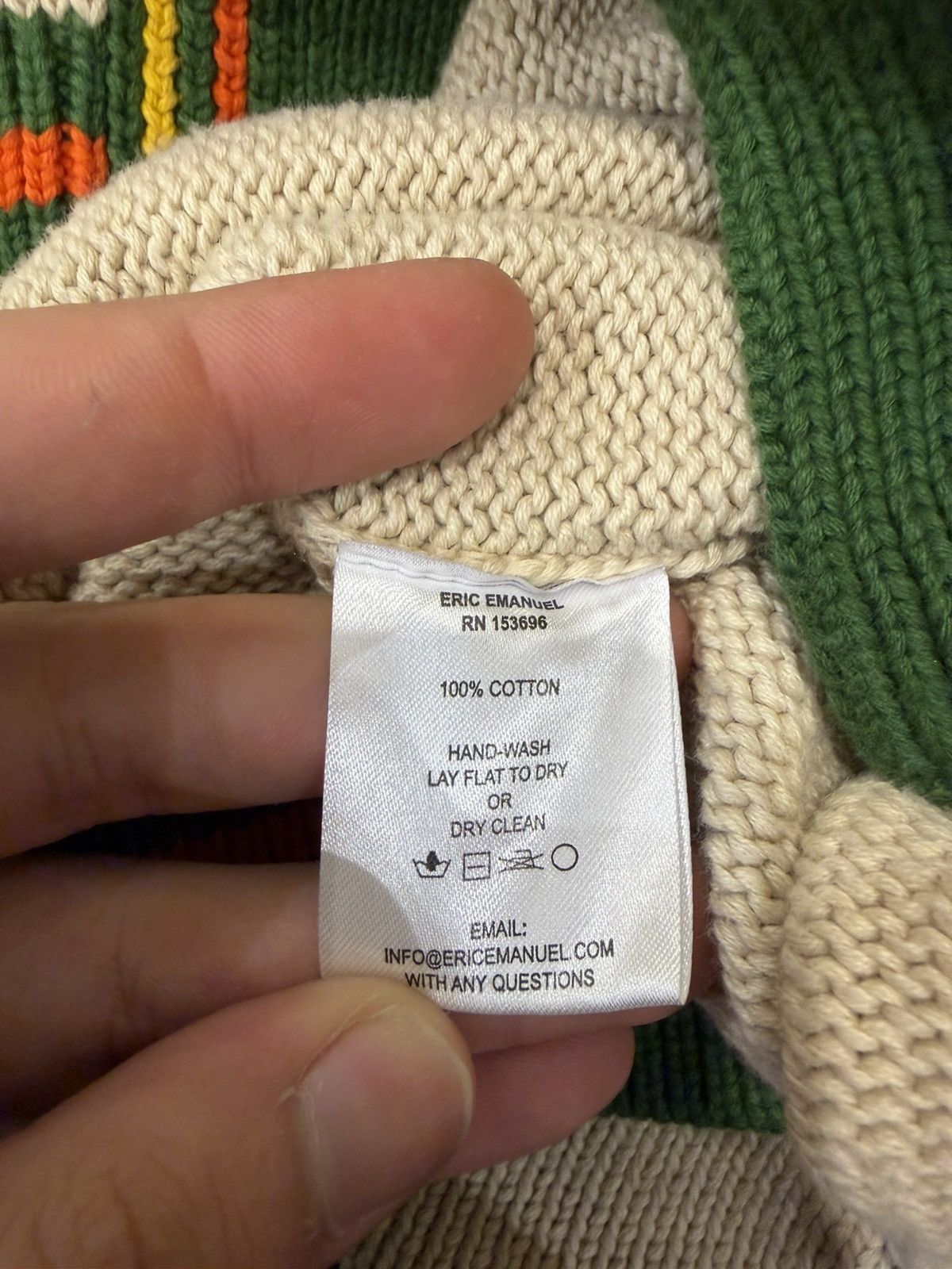 Eric Emanuel Eric Emanuel EE Knit Cardigan Size US L / EU 52-54 / 3 - 5 Thumbnail