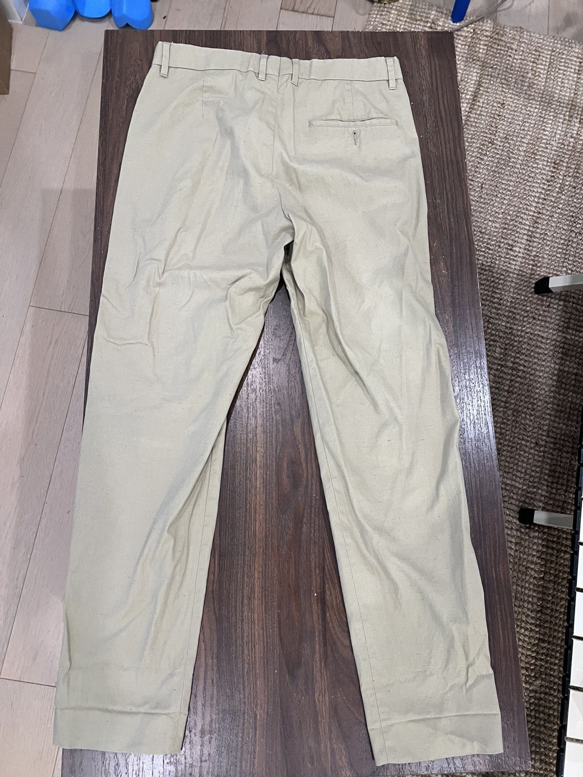Acne Studios Acne Studios Khaki Trousers Size US 30 / EU 46 - 2 Thumbnail