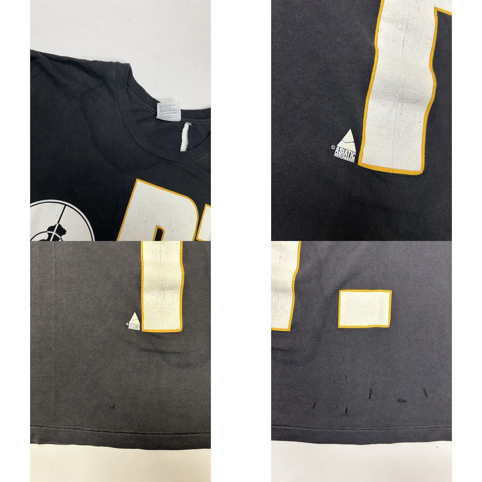 Hanes VINTAGE Public Enemy Rap Tee XL Dry Rot As Is Can Be Worn 90s Rare Display Item Hanes Black Size US XL / EU 56 / 4 - 8 Thumbnail