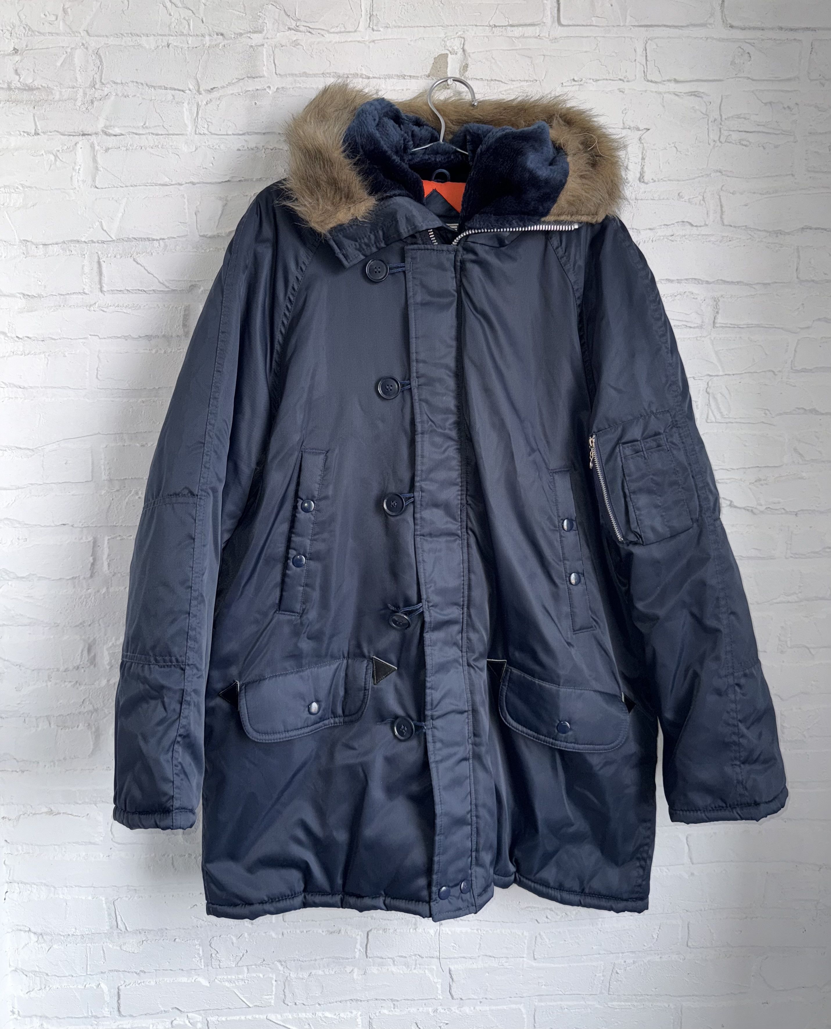 Vintage Vintage 70s Snorkel Parka Jacket Fur Hood N3B Size US M / EU 48-50 / 2 - 1 Thumbnail