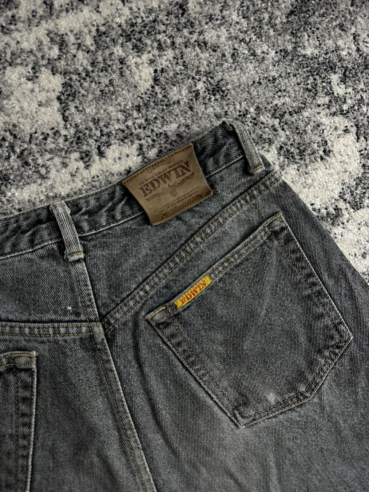 Edwin EDWIN Made in Japan Vintage StreetWear Rare Y2K Denim Pants Size US 33 - 2 Thumbnail