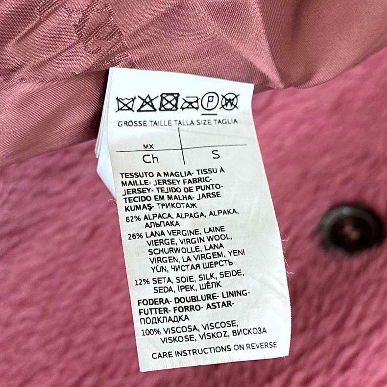 Max Mara Max Mara Pink and purple teddy coat Size S / US 4 / IT 40 - 5 Thumbnail