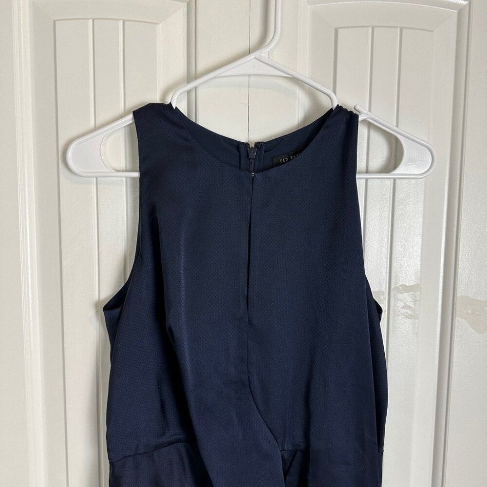Ted Baker Ted Baker London Navy Blue Long Dress Women’s Size 1 Size XS / US 0-2 / IT 36-38 - 7 Thumbnail