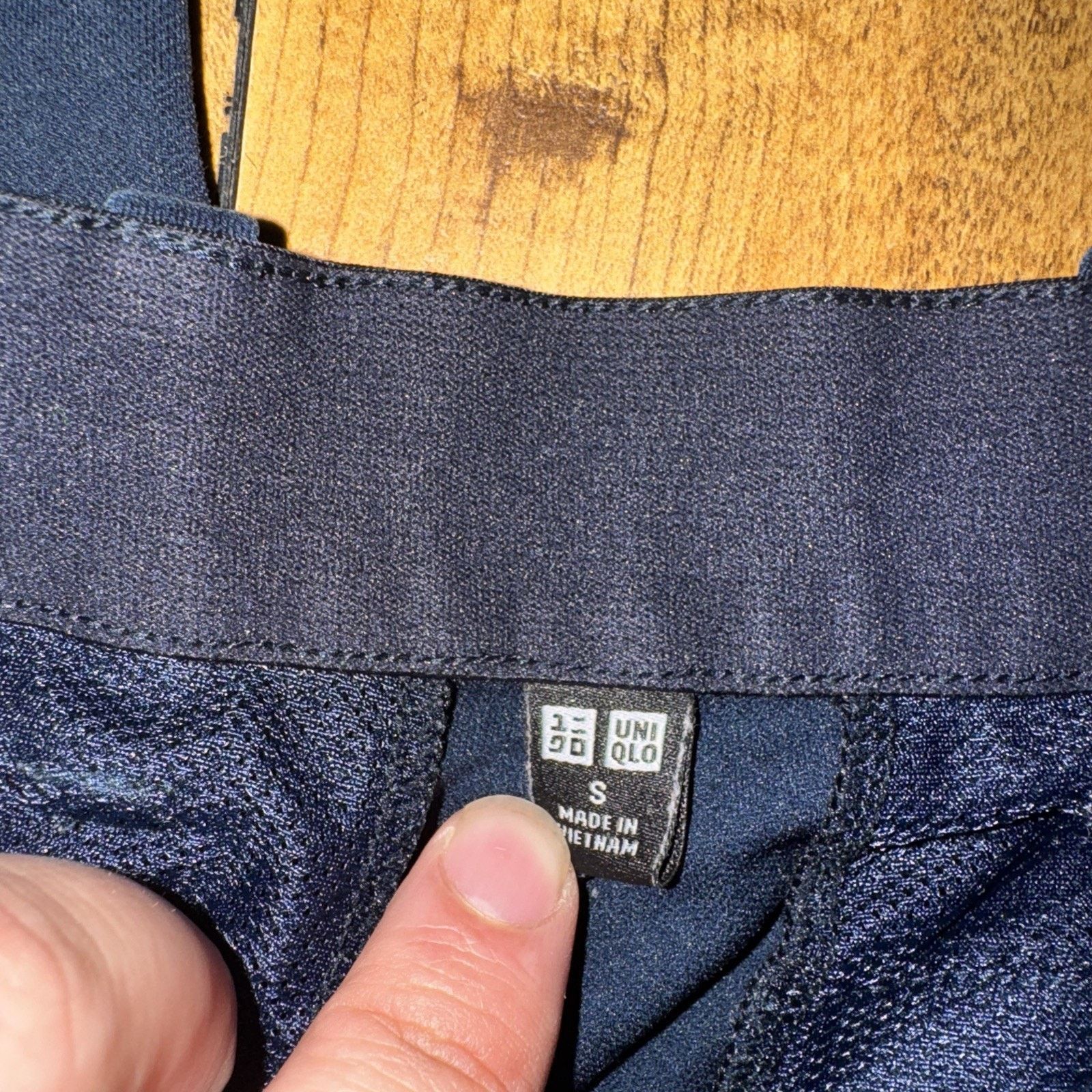 Japanese Brand × Uniqlo Uniqlo Smart Angle Pants Navy Blue 28x27 Size US 28 / EU 44 - 5 Thumbnail