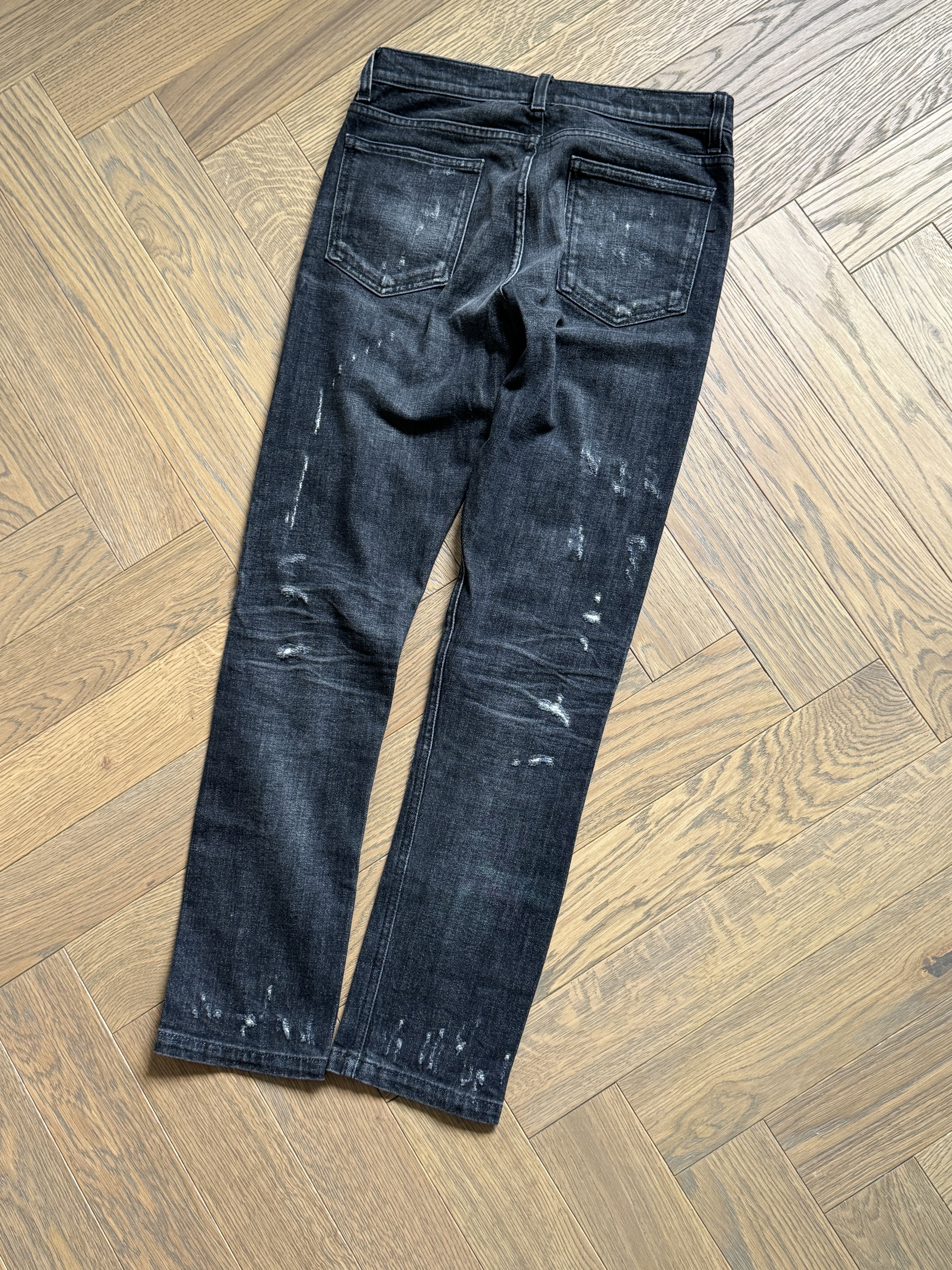 Gucci Gucci beaded distressed black jeans Size 25" / US 0 / IT 36 - 4 Thumbnail
