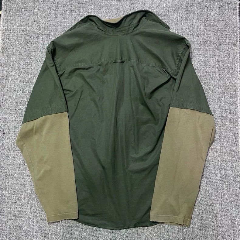Balenciaga Balenciaga Fake two-piece stitching coat shirt black, gree Size US M / EU 48-50 / 2 - 2 Thumbnail