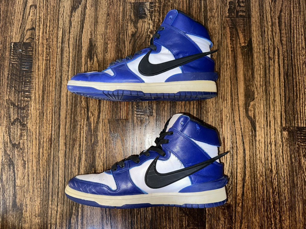 Ambush Design × Nike Nike AMBUSH x Dunk High Deep Royal Used CU7544-400 Size 10.5 Size US 10.5 / EU 43-44 - 8 Thumbnail