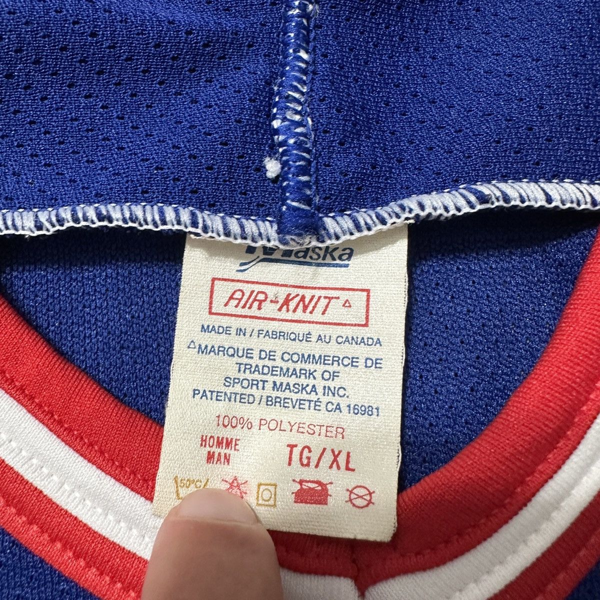 Ccm Vintage New York Rangers jersey Size US XL / EU 56 / 4 - 4 Thumbnail