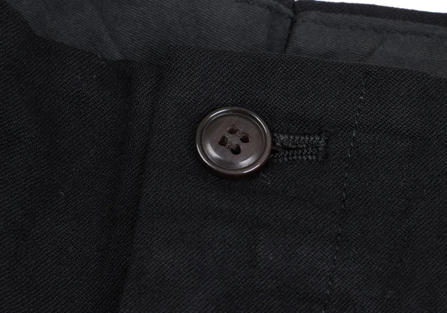 Jean Paul Gaultier Wool Tuck Wide Tapered Pants Black Size 50 Size US 34 / EU 50 - 5 Thumbnail