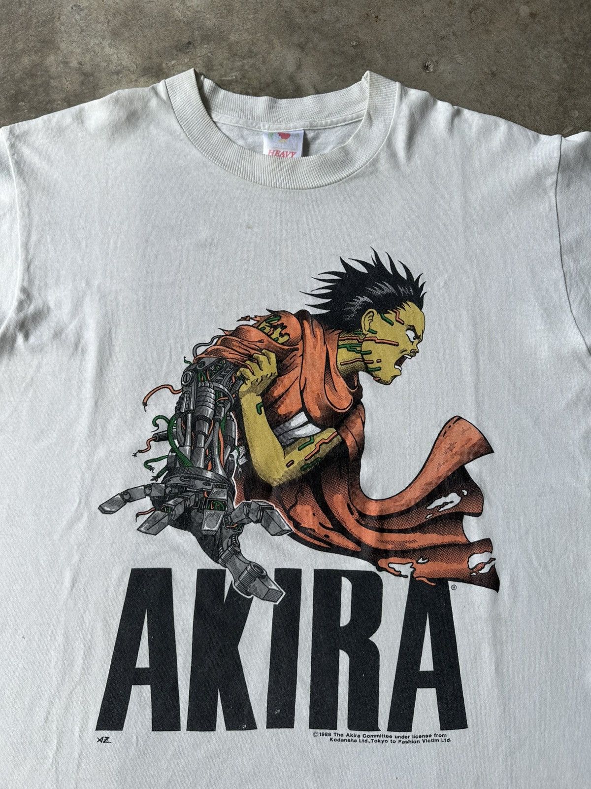 Anime Vintage 80’s AKIRA Tetsuo Anime Japan Rare FOTL Size US L / EU 52-54 / 3 - 1 Thumbnail