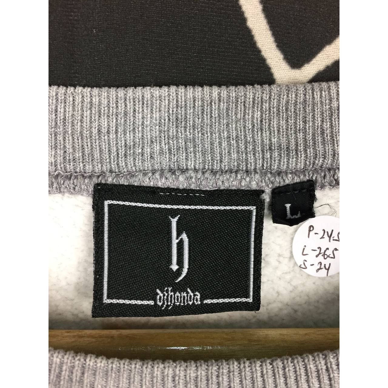 Japanese Brand × Rap Tees × Vintage Vtg DJ Honda NYC Big Logo Streetwear Hip Hop Rap Sweatshirt Size US L / EU 52-54 / 3 - 12 Thumbnail