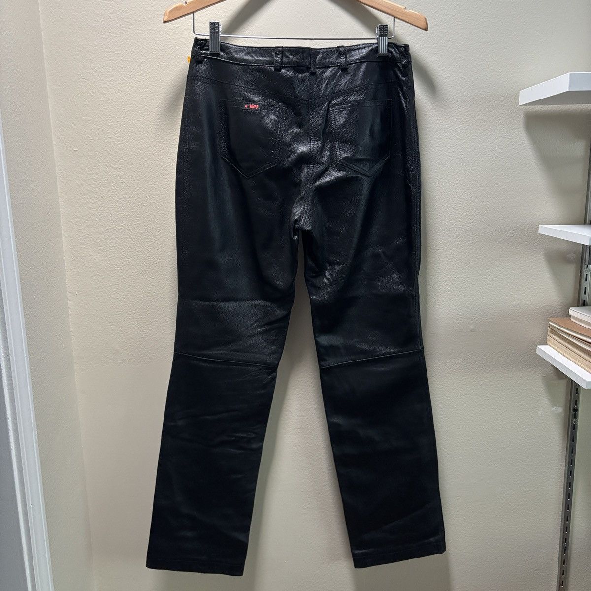Vintage DarylK-189 Vintage Y2K genuine leather pants Size 30" / US 8 / IT 44 - 7 Thumbnail