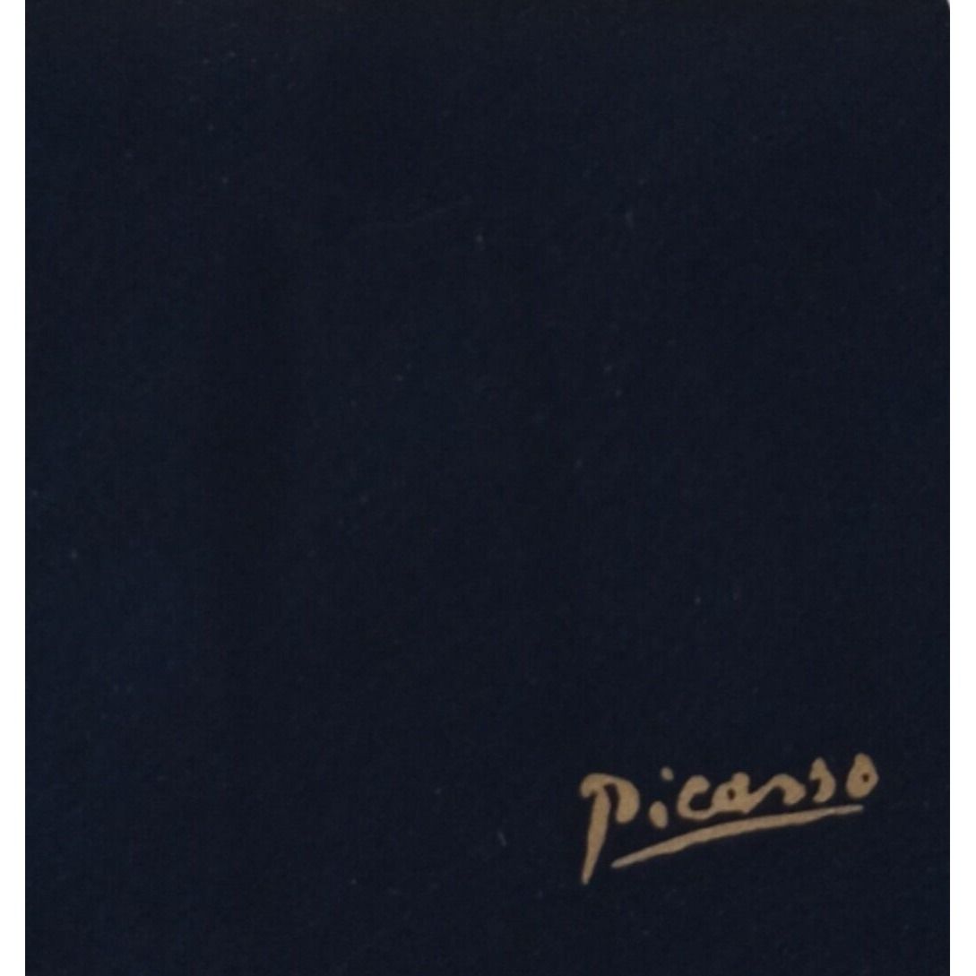 Picasso PABLO PICASSO Black Art Silk Tie 59"/ 4" EC Size ONE SIZE - 4 Thumbnail