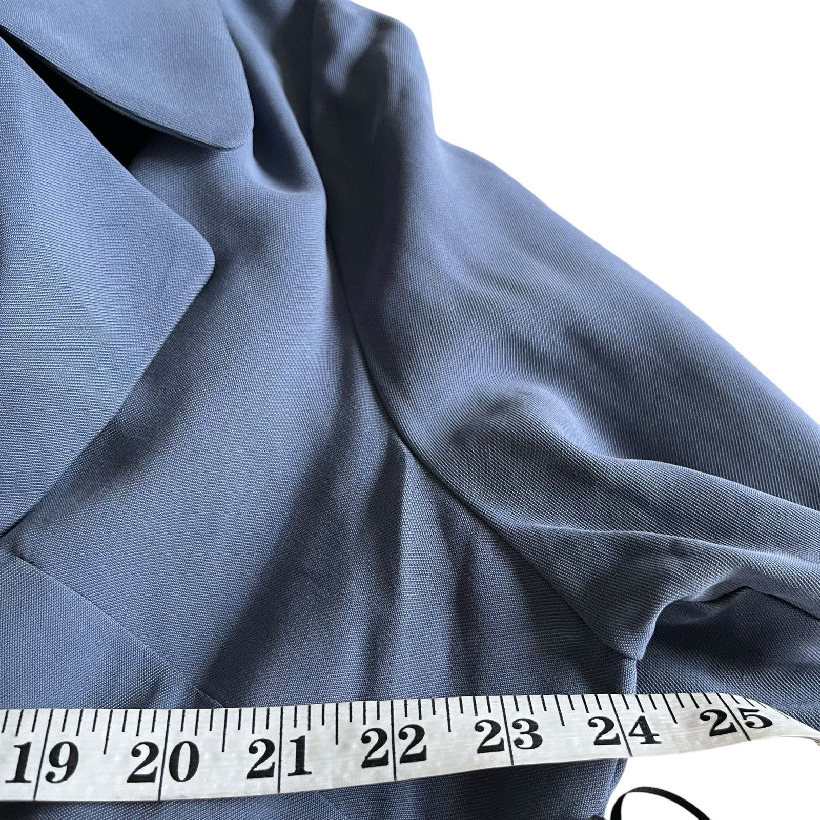 Other 1. State Retro Blue Long Sleeve Tie Waist Collared Dress Size XXL / US 16-18 / IT 52-54 - 9 Thumbnail