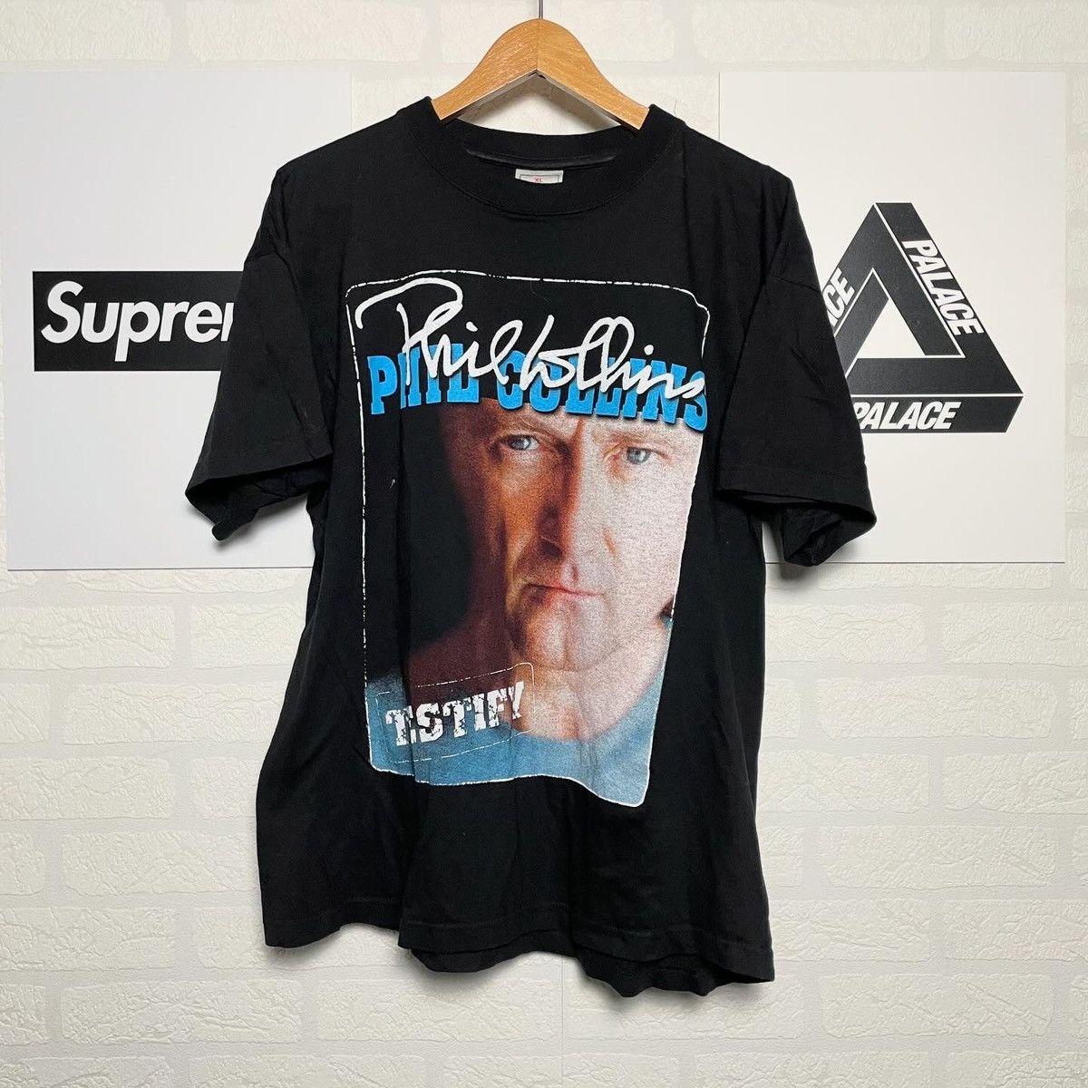 Phil Collins Tour Tee 2004 Black CL