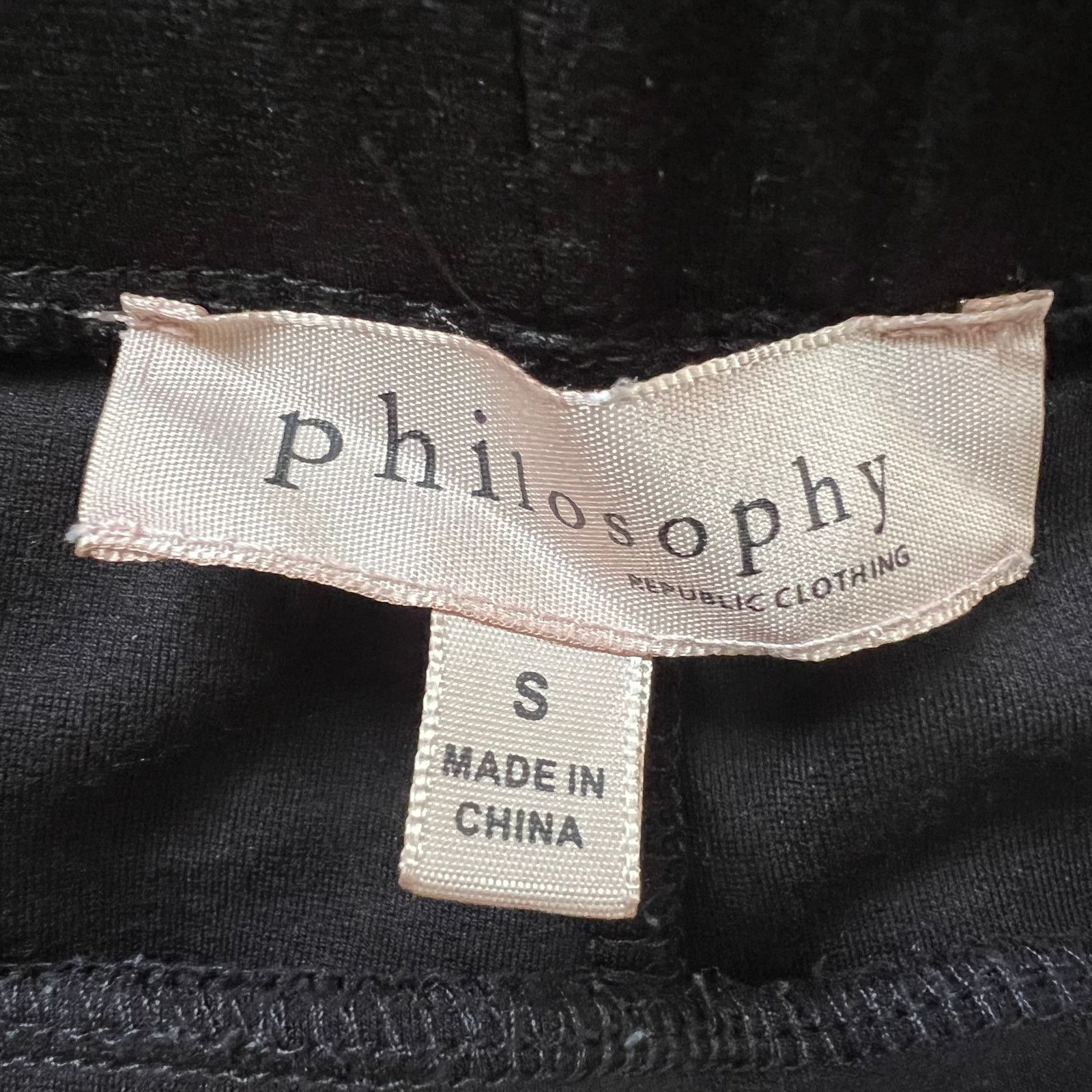 Other Philosophy Republic Clothing Black Leggings, S Size 26" / US 2 / IT 38 - 5 Thumbnail
