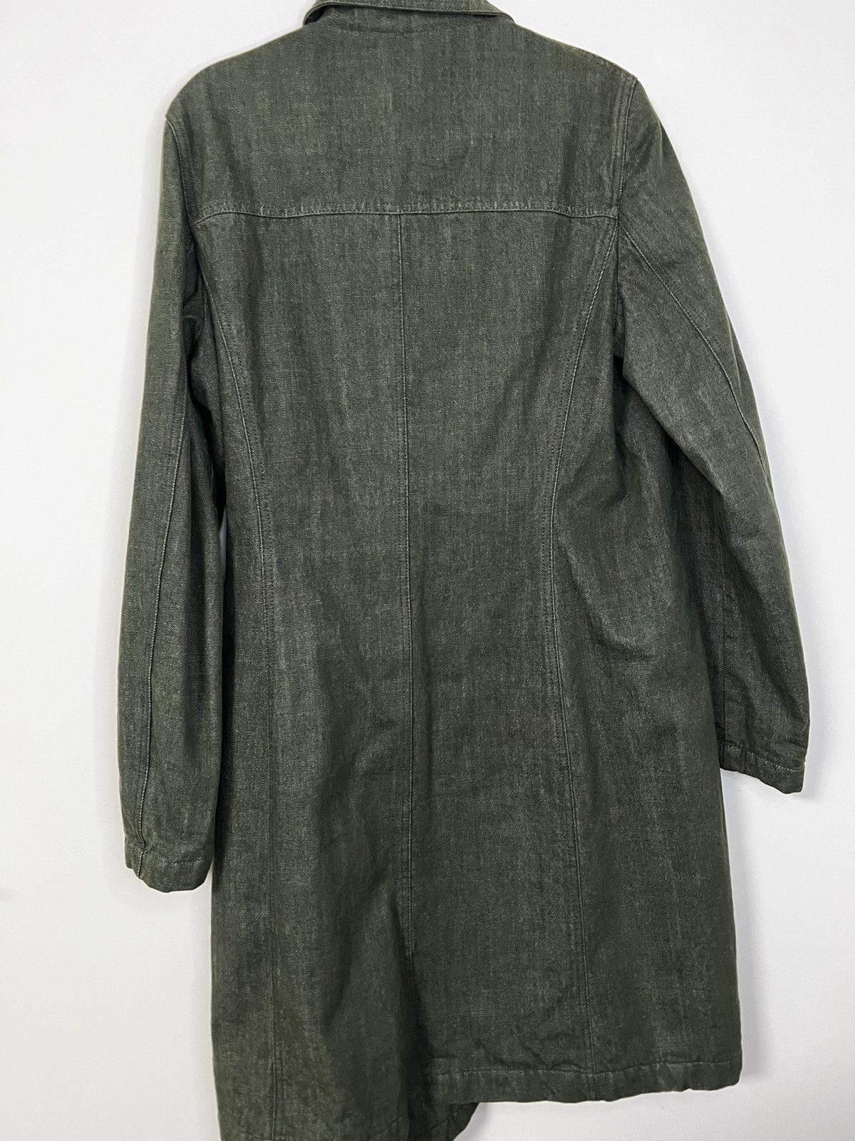 Max Mara Max mara cotton coat green L Size L / US 10 / IT 46 - 4 Thumbnail