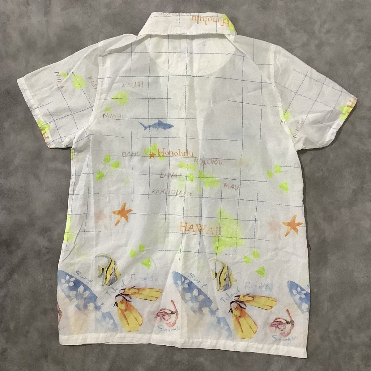 Issey Miyake × Tsumori Chisato Tsumori Chisato Sleep Hawaian Shirt Art Printed Size M / US 6-8 / IT 42-44 - 7 Thumbnail