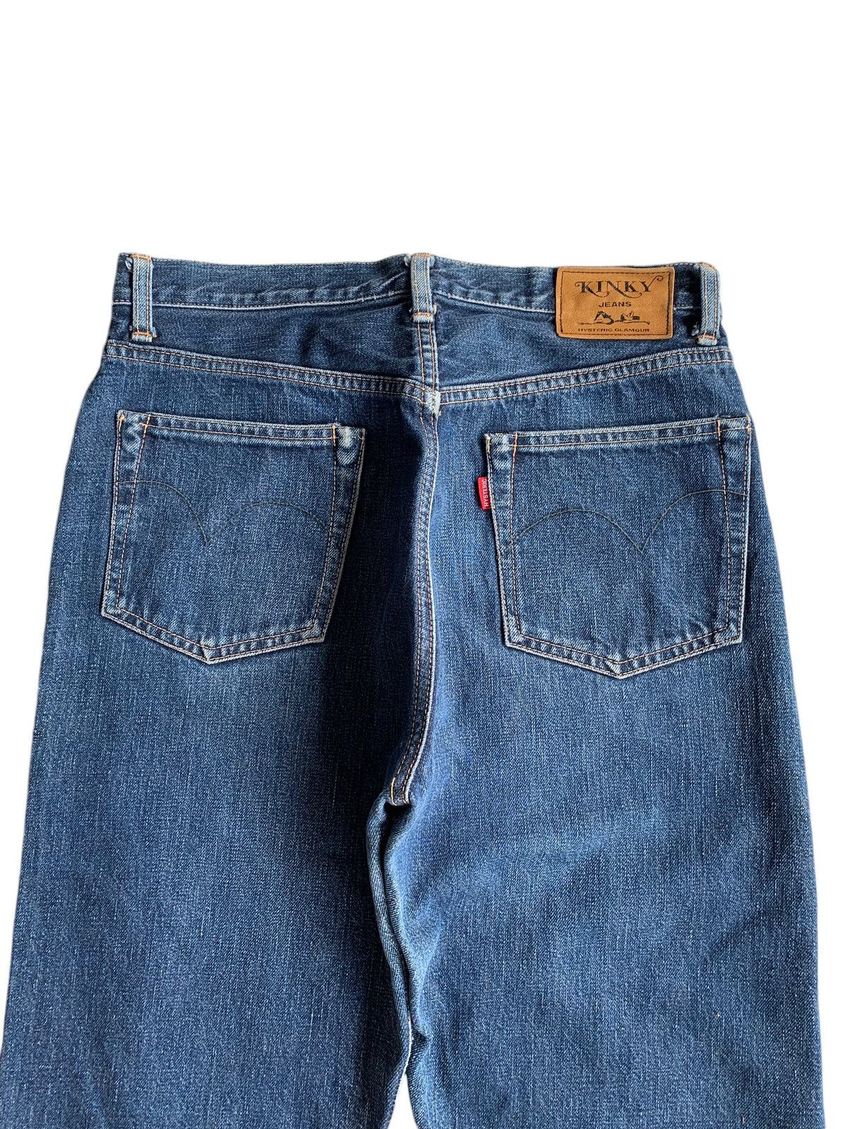 Vintage vintage Hysteric Glamour Kinky Button fly Selvedge Denim ☠️🎌 Size US 30 / EU 46 - 6 Thumbnail
