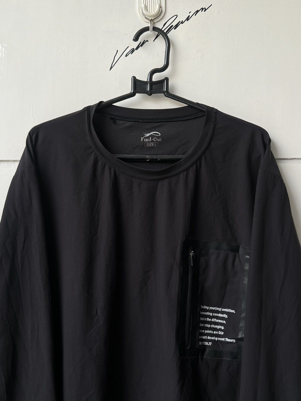 Other FIND OUT Black Long Sleeve T-shirt Size US M / EU 48-50 / 2 - 11 Thumbnail