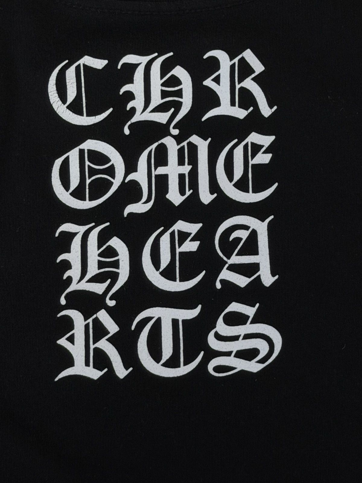 Chrome Hearts RARE! Chrome Hearts Script Logo Short Sleeve Tee Size US M / EU 48-50 / 2 - 3 Thumbnail