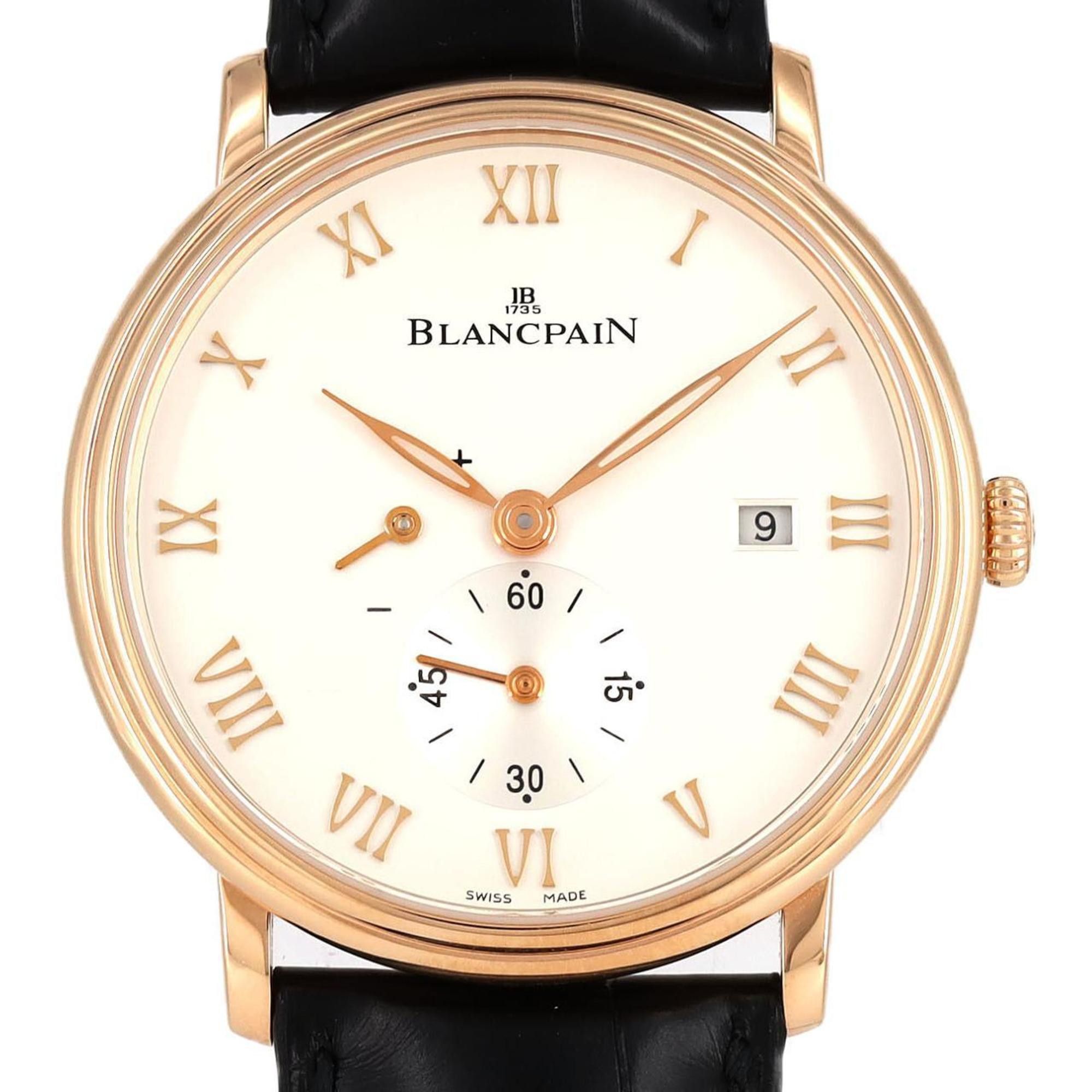 Other Blancpain Valle Ultra Slim Power Reserve RG 6606-3642-55B PG/RG Wristwatch Hand-wound Size ONE SIZE - 1 Thumbnail