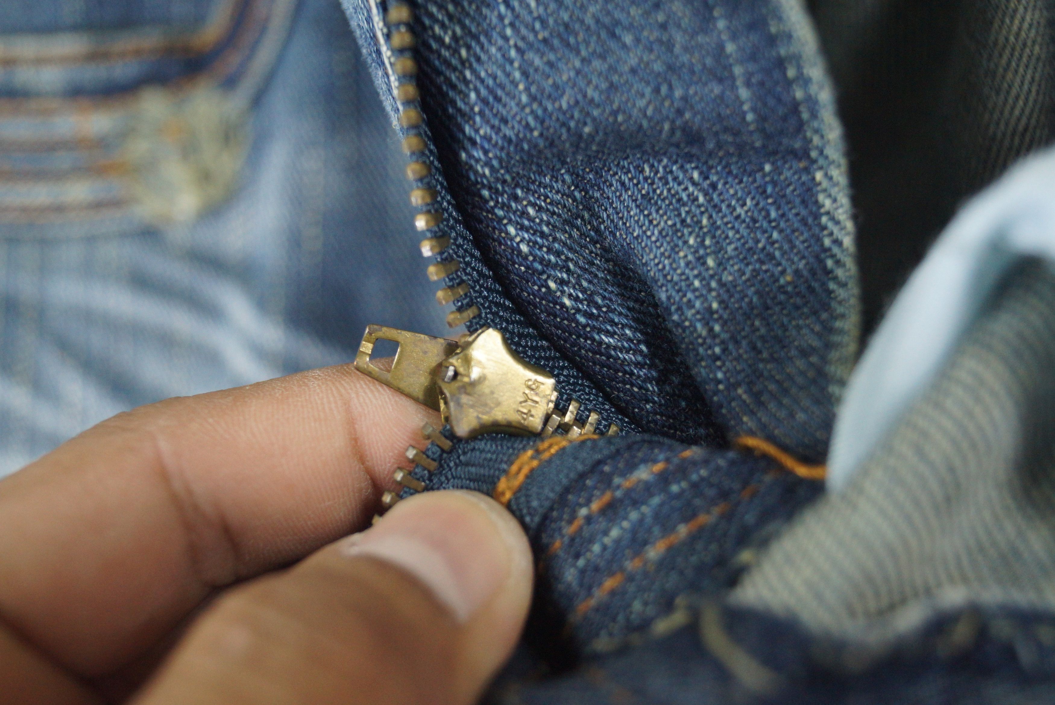 Other Rare Denim Tough Jeansmith Nice Design Size US 35 - 4 Thumbnail