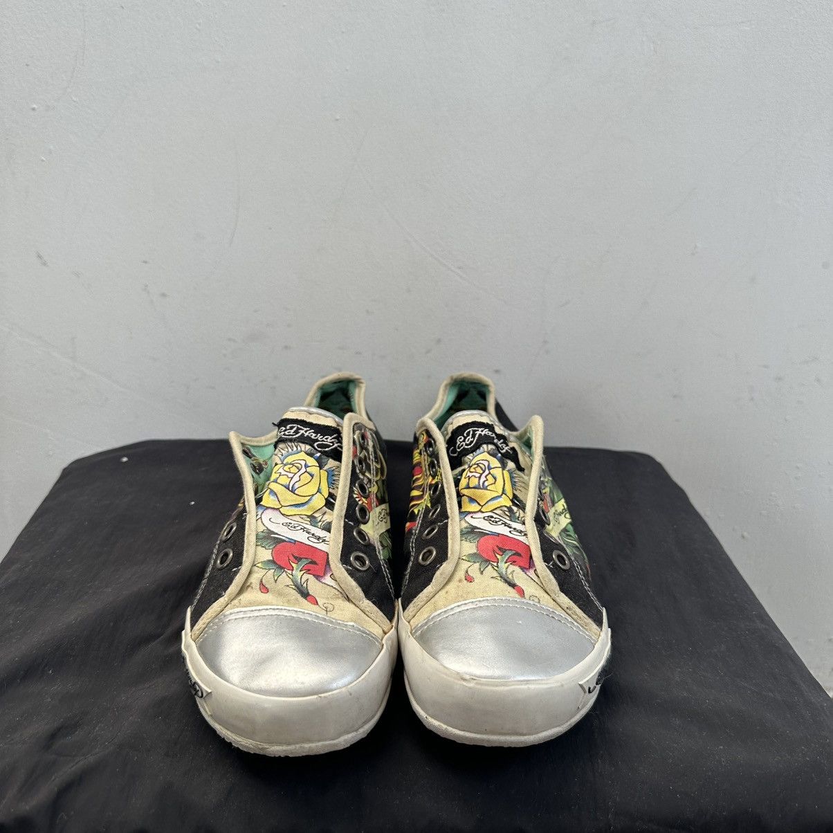 Ed Hardy VINTAGE ED HARDY 2000s LOW TOP SNEAKERS Size US 9 / IT 39 - 3 Thumbnail