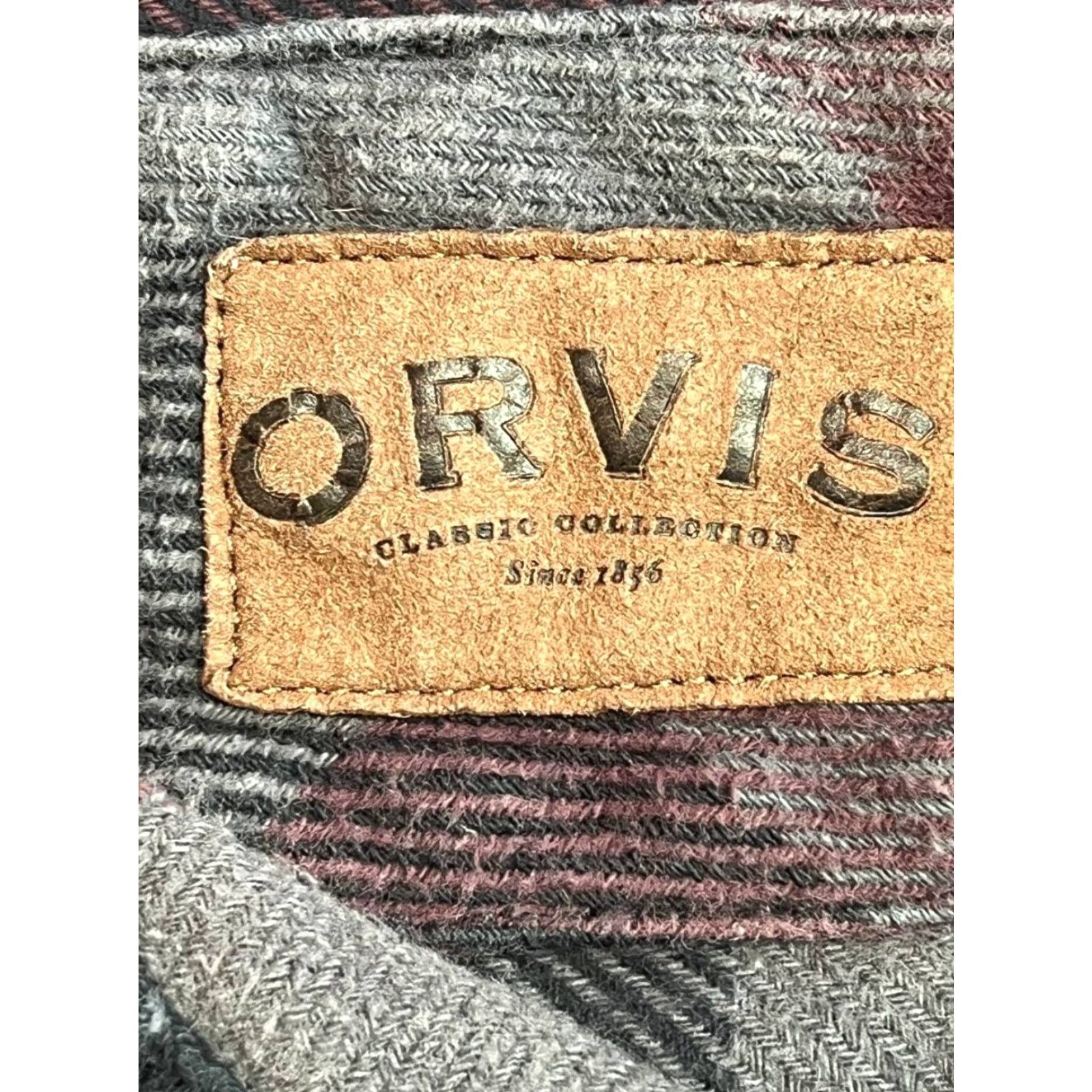 Orvis Orvis Mens Flannel Plaid Shirt Button-Up XL Multicolor Cotton Outdoor Camping Size US XL / EU 56 / 4 - 6 Thumbnail