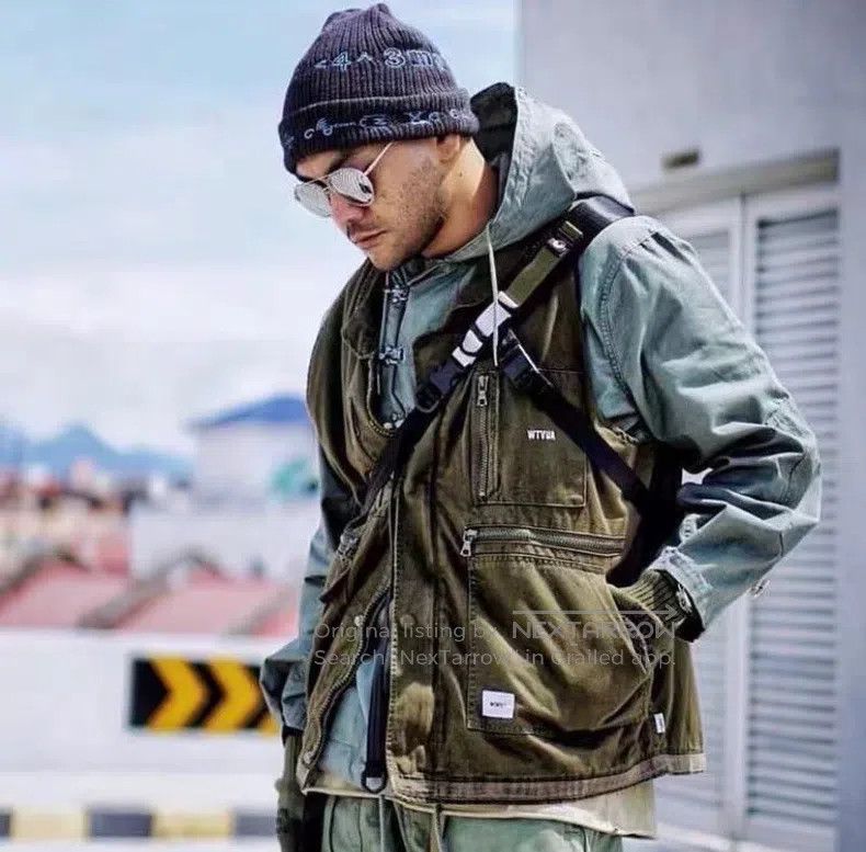 Wtaps Wtaps Washed Vintage Vest Size US L / EU 52-54 / 3 - 8 Thumbnail