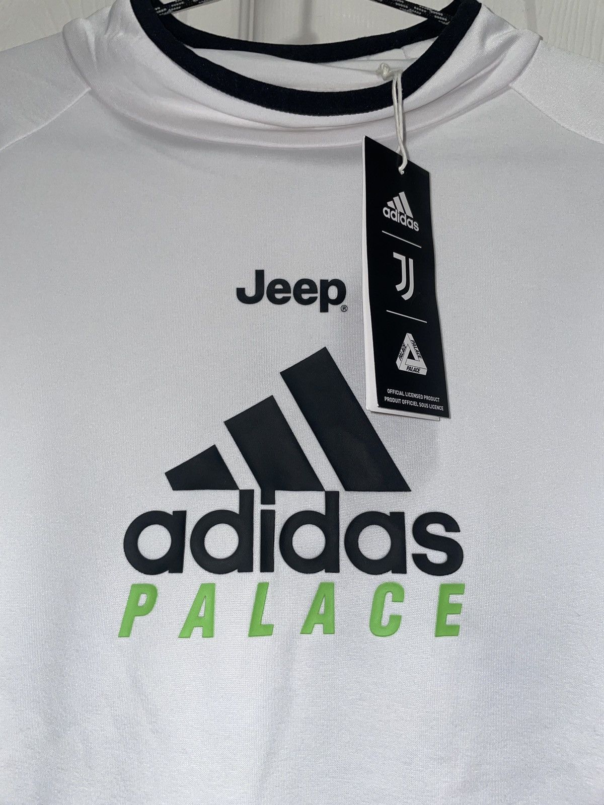 Palace X Adidas Jeep/Juventus Warm up too long sleeve