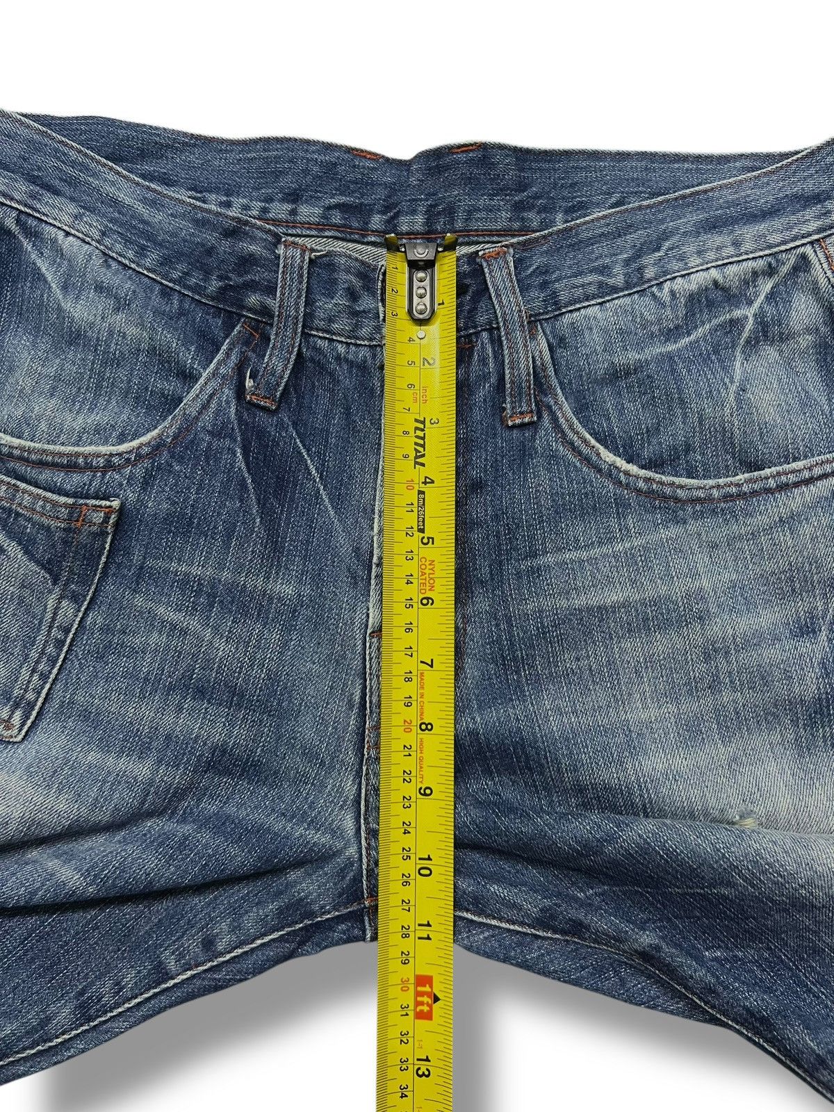 Global Work Vintage Japanese Brand Global Works - Faded Wash Jeans Size US 32 / EU 48 - 14 Thumbnail