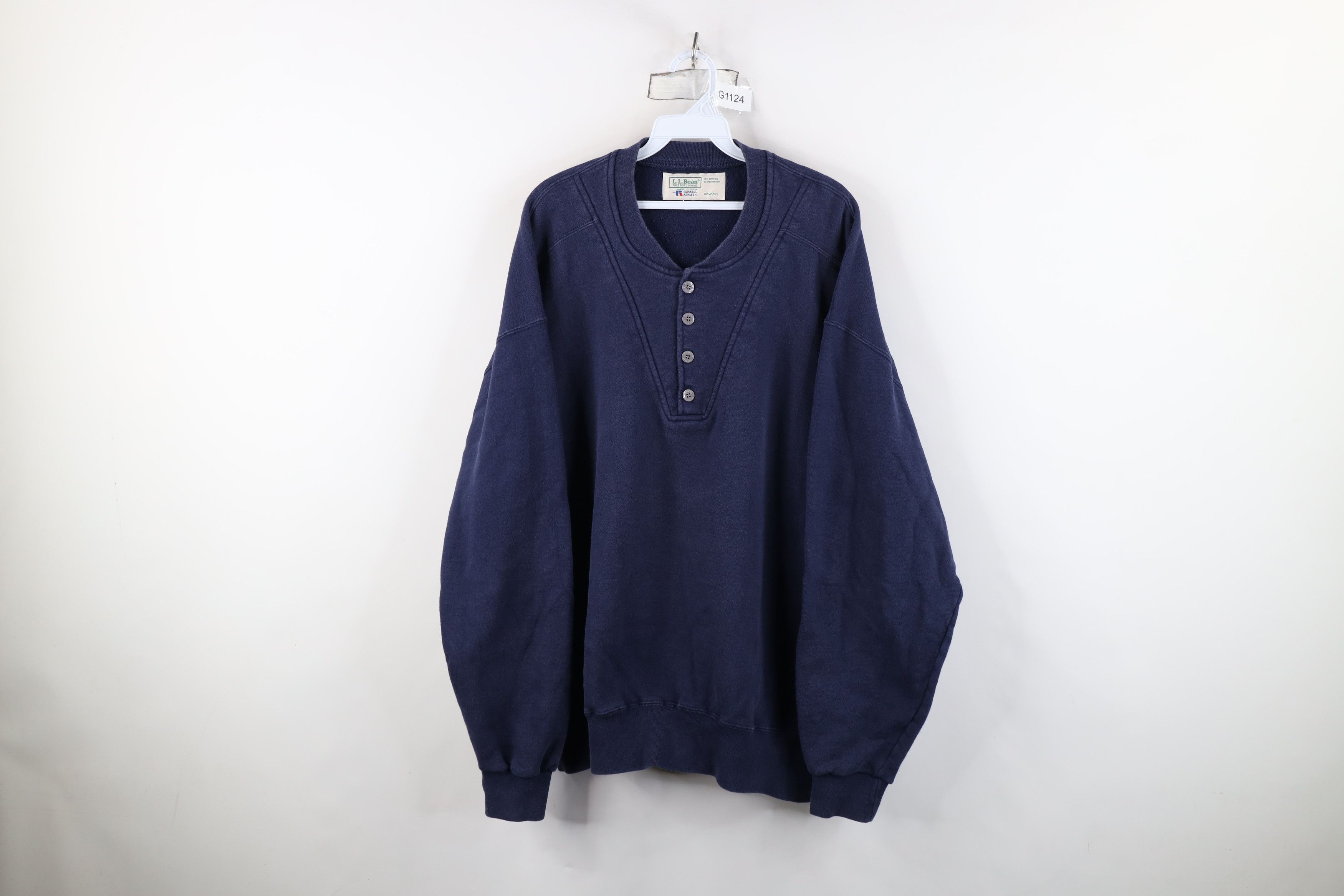 90s LLBean × Russell Sweat Cardigan 90's L.L.Bean × RUSSELL sweat cardigan