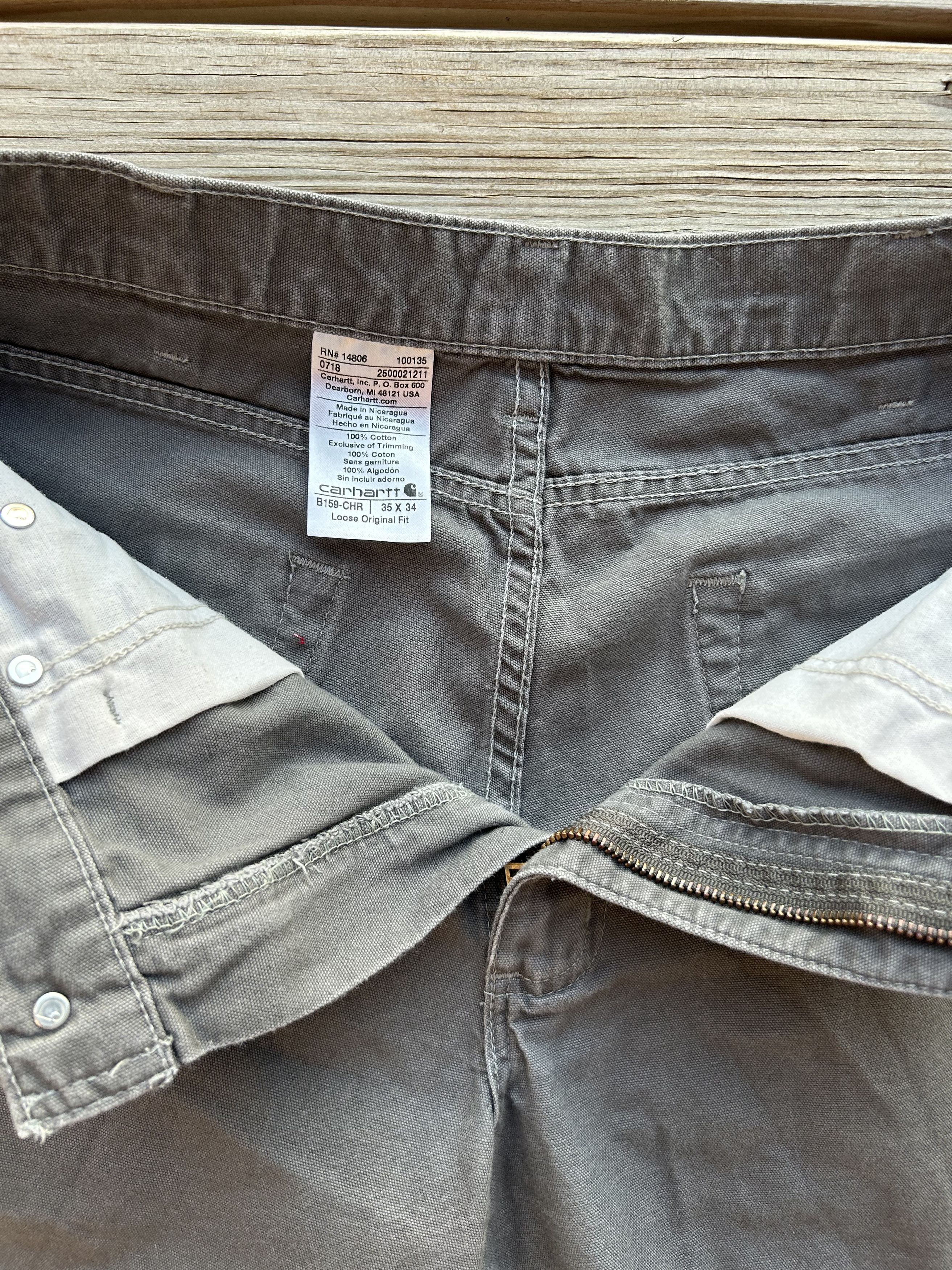 Carhartt Carharrt Jean Shorts Size US 35 - 5 Thumbnail