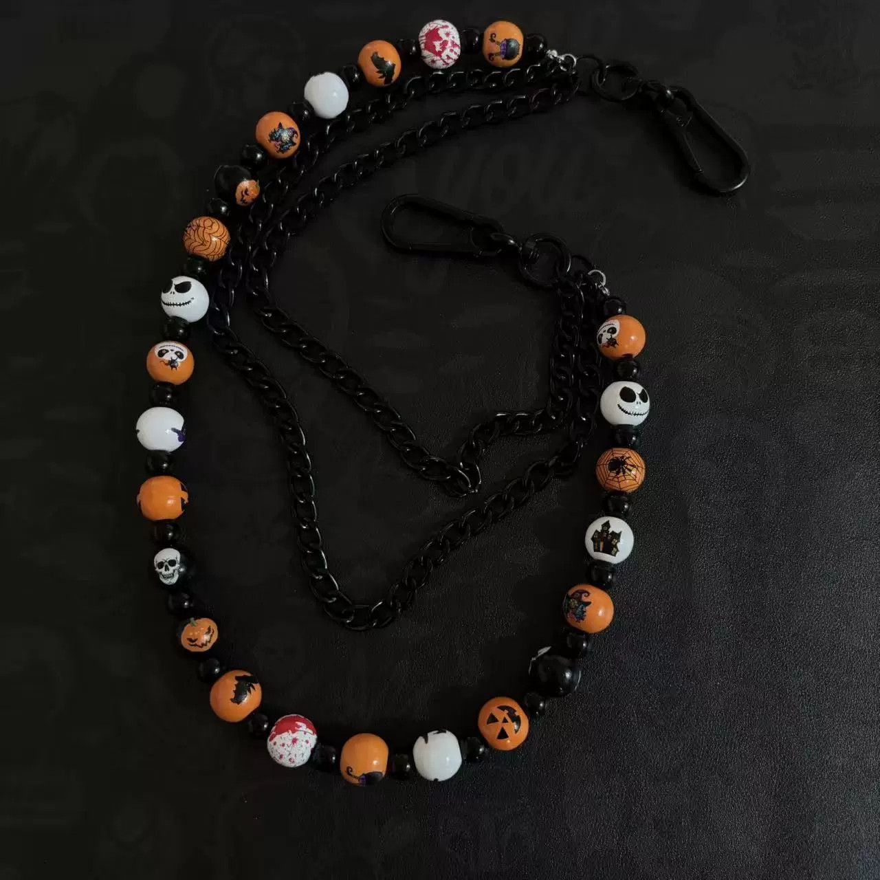 Vintage Retro hip-hop punk style jeans waist chain Size ONE SIZE - 4 Thumbnail